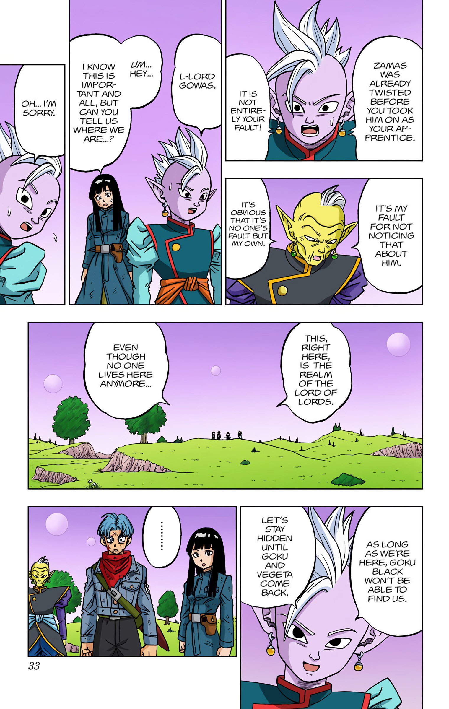 DBS Colored Manga