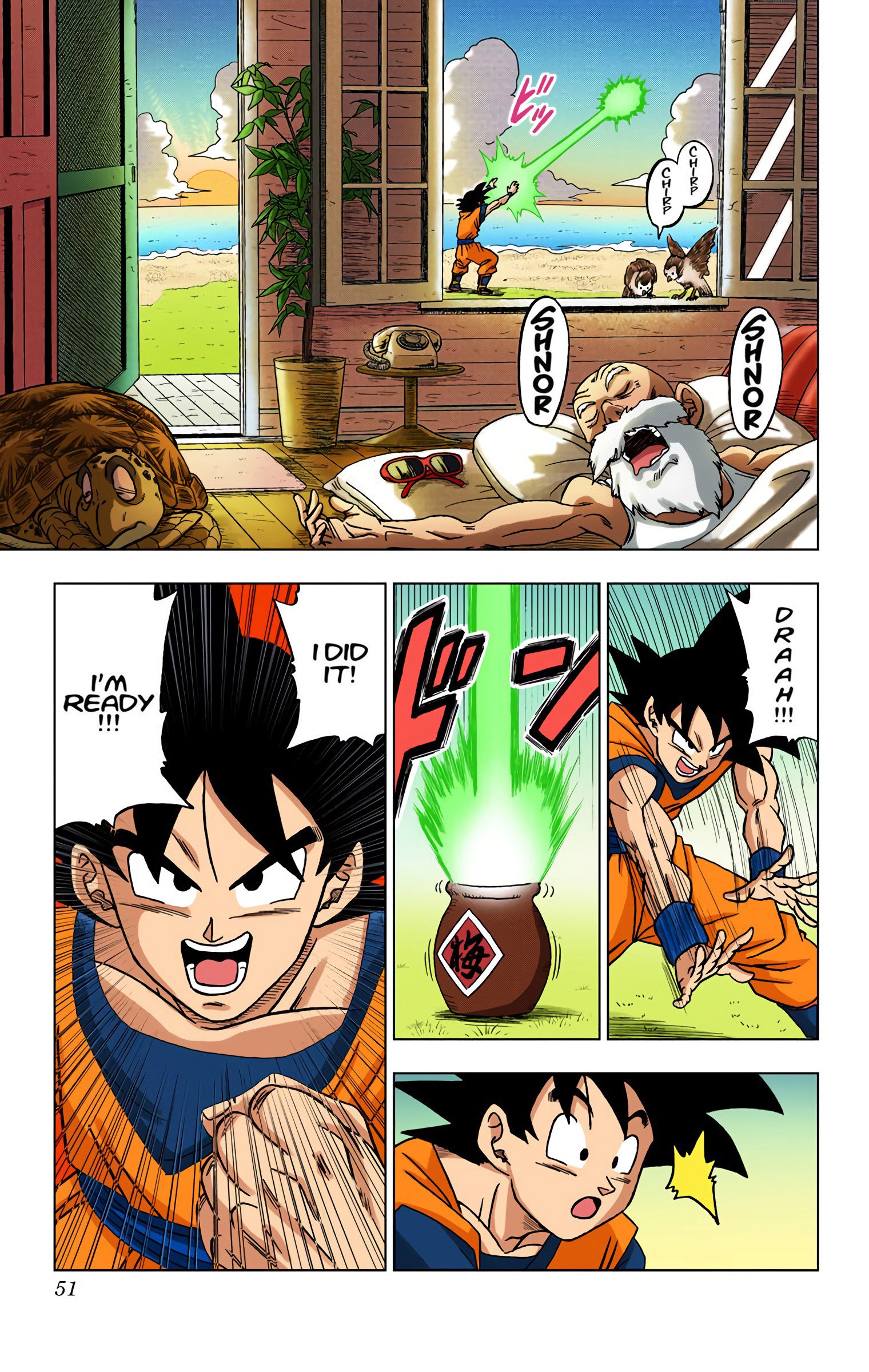 DBS Colored Manga