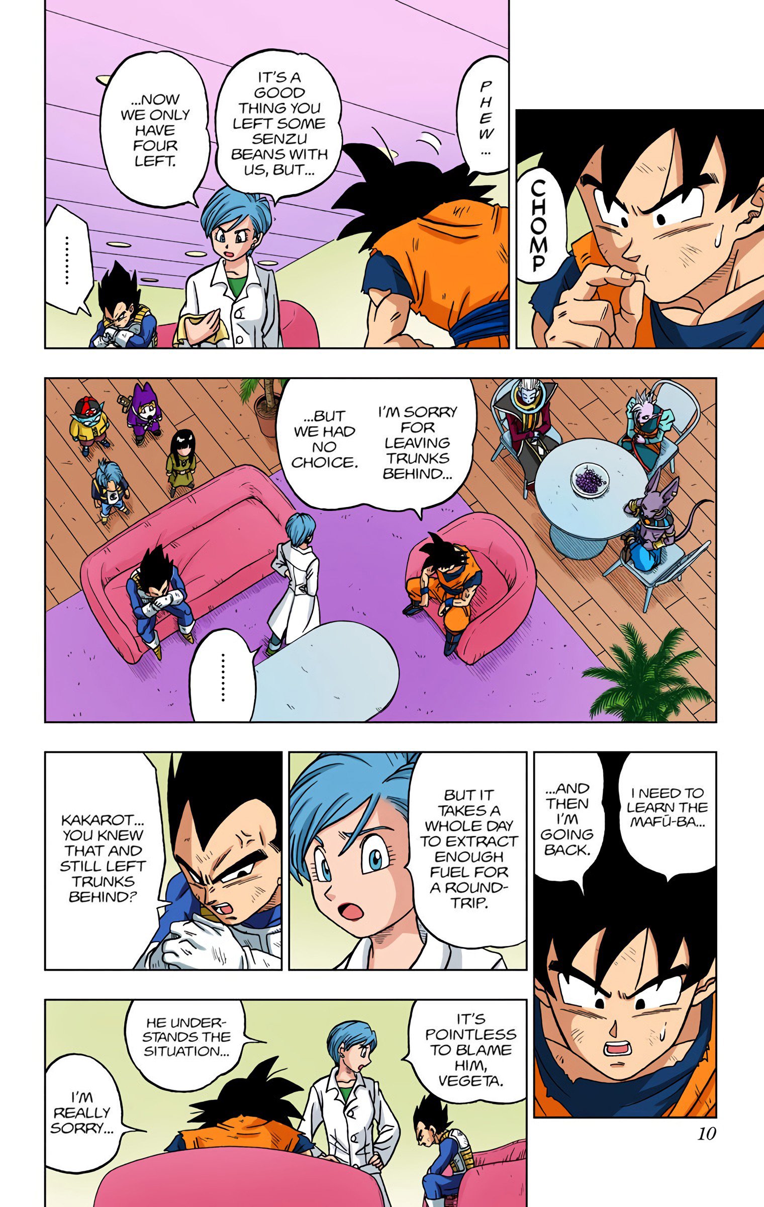 DBS Colored Manga