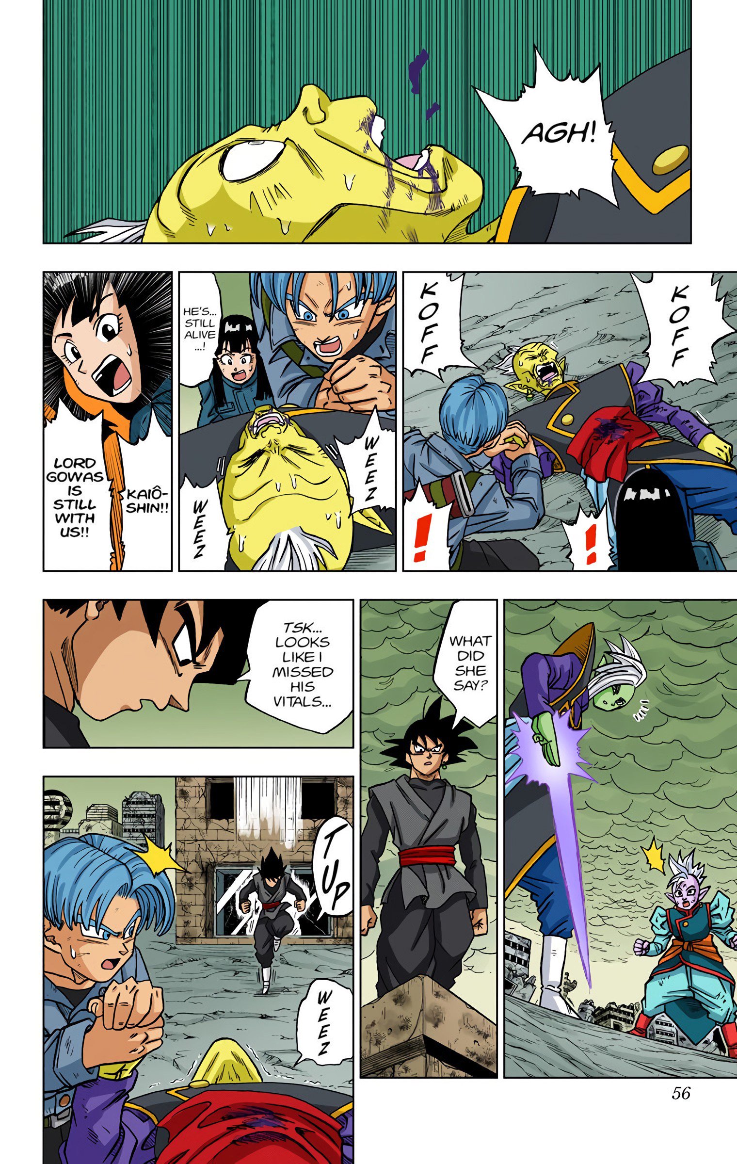 DBS Colored Manga