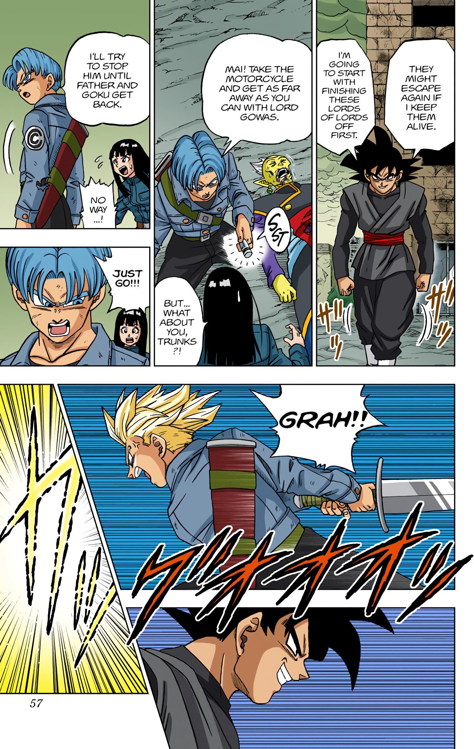 DBS Colored Manga