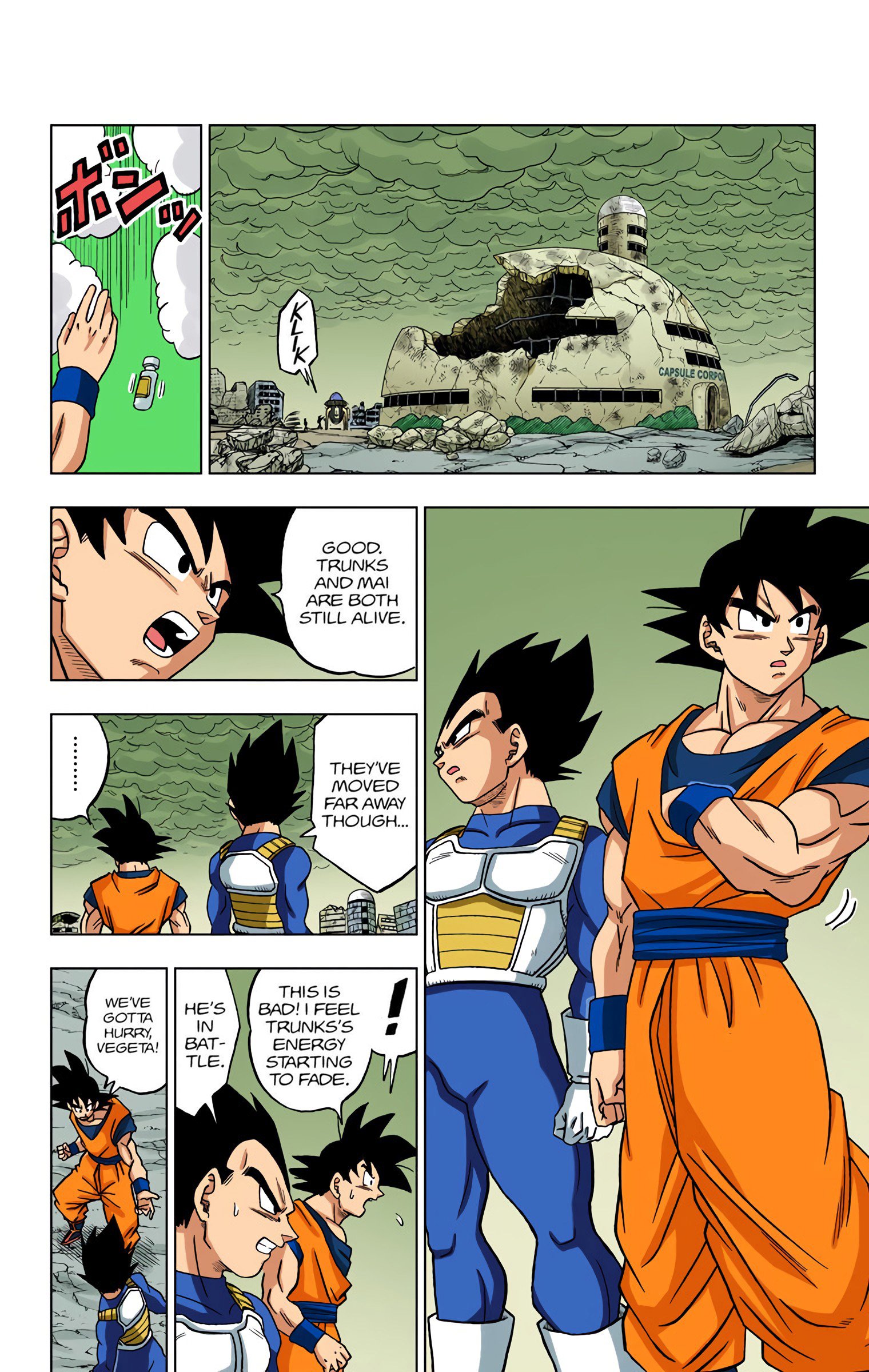 DBS Colored Manga