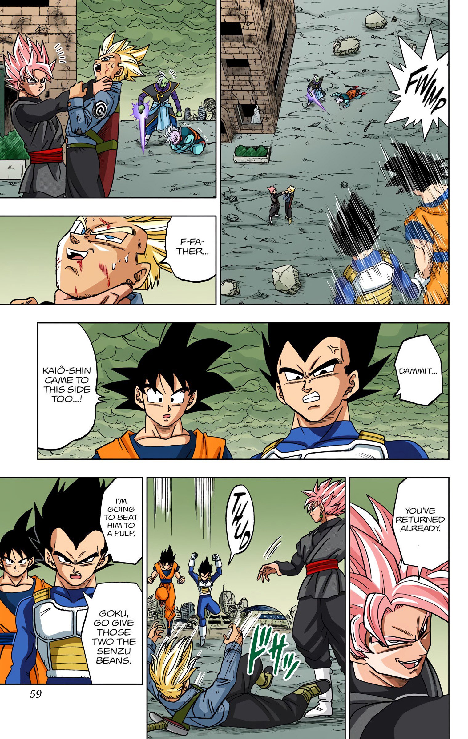 DBS Colored Manga