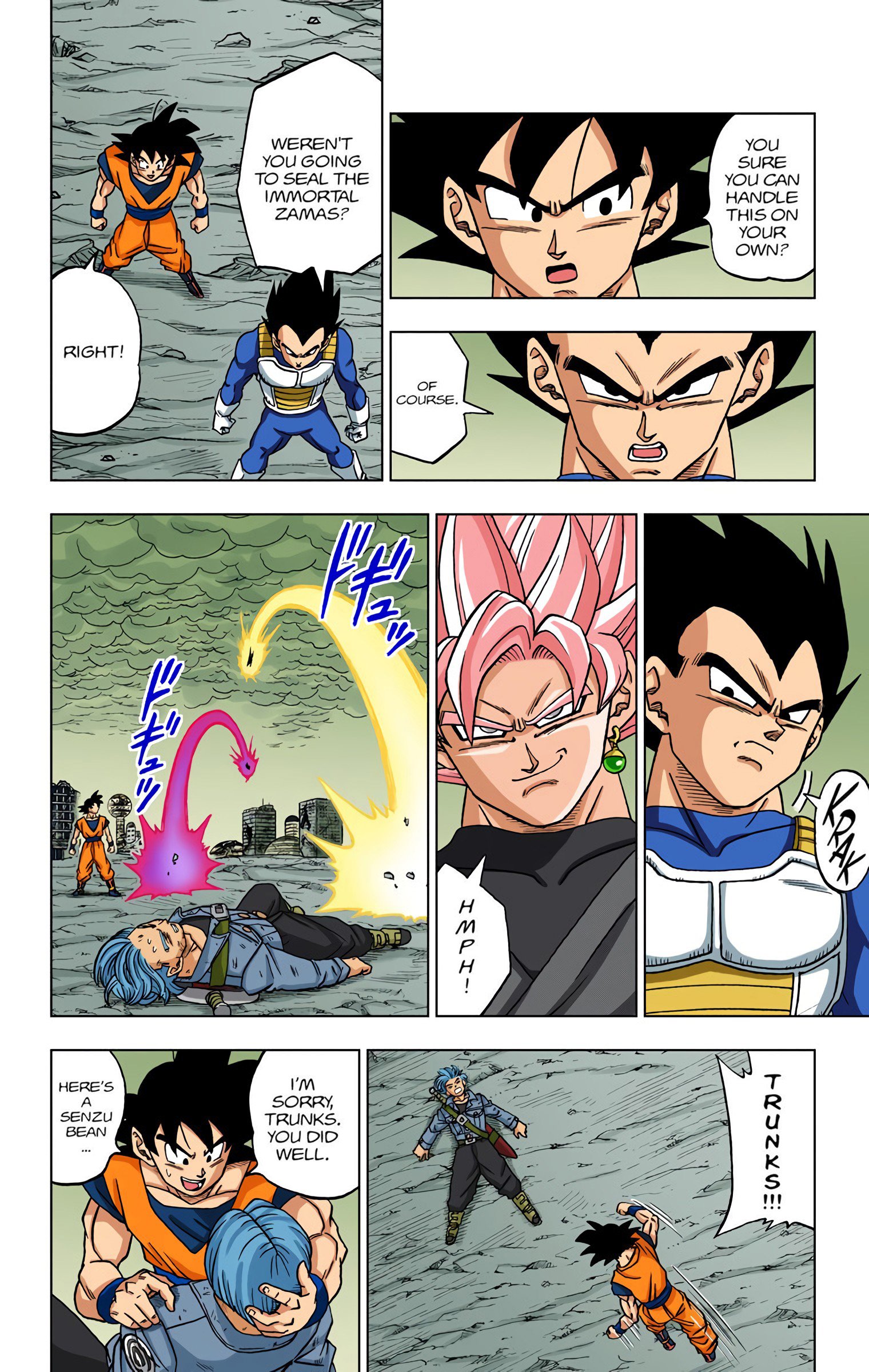 DBS Colored Manga