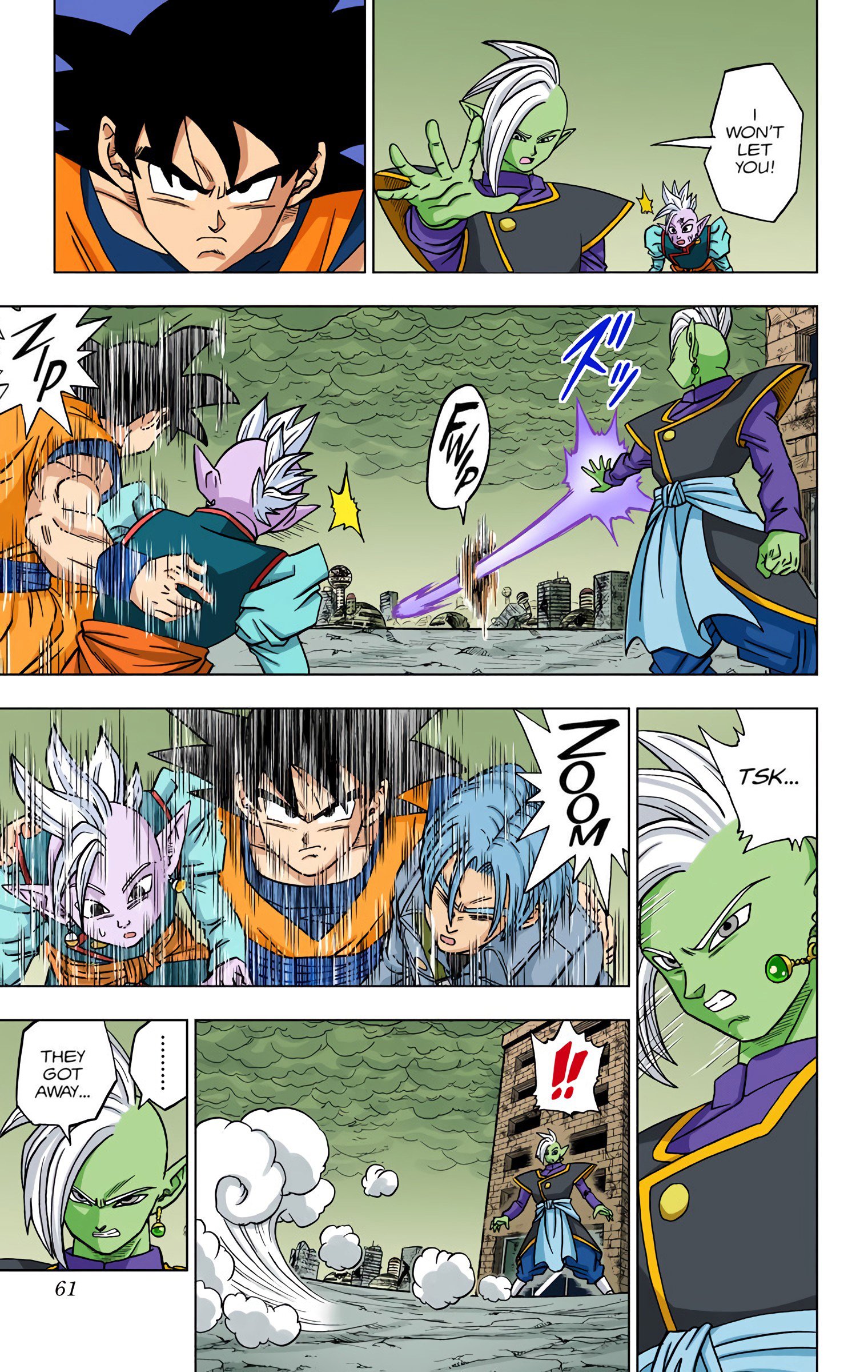 DBS Colored Manga