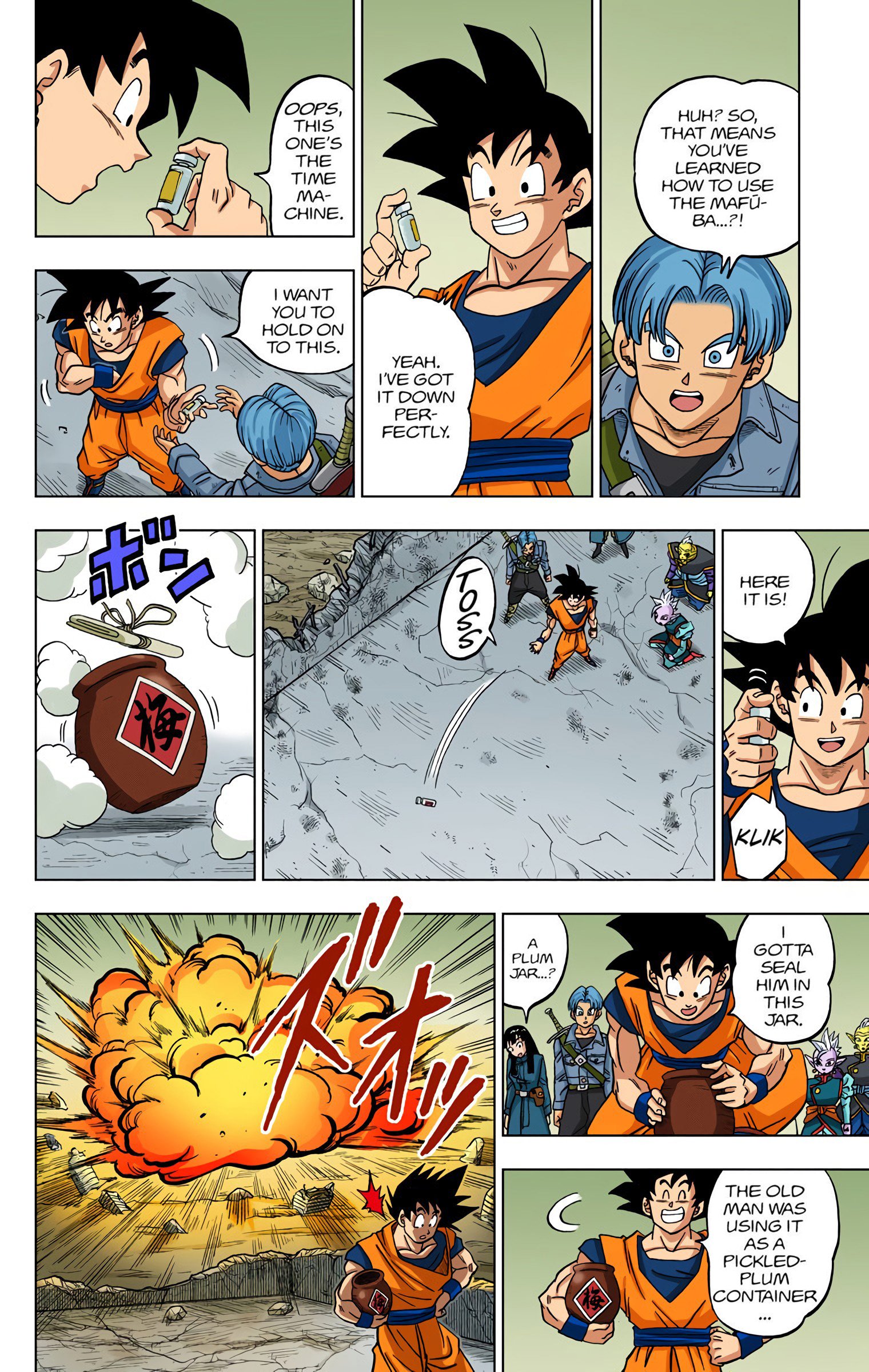 DBS Colored Manga