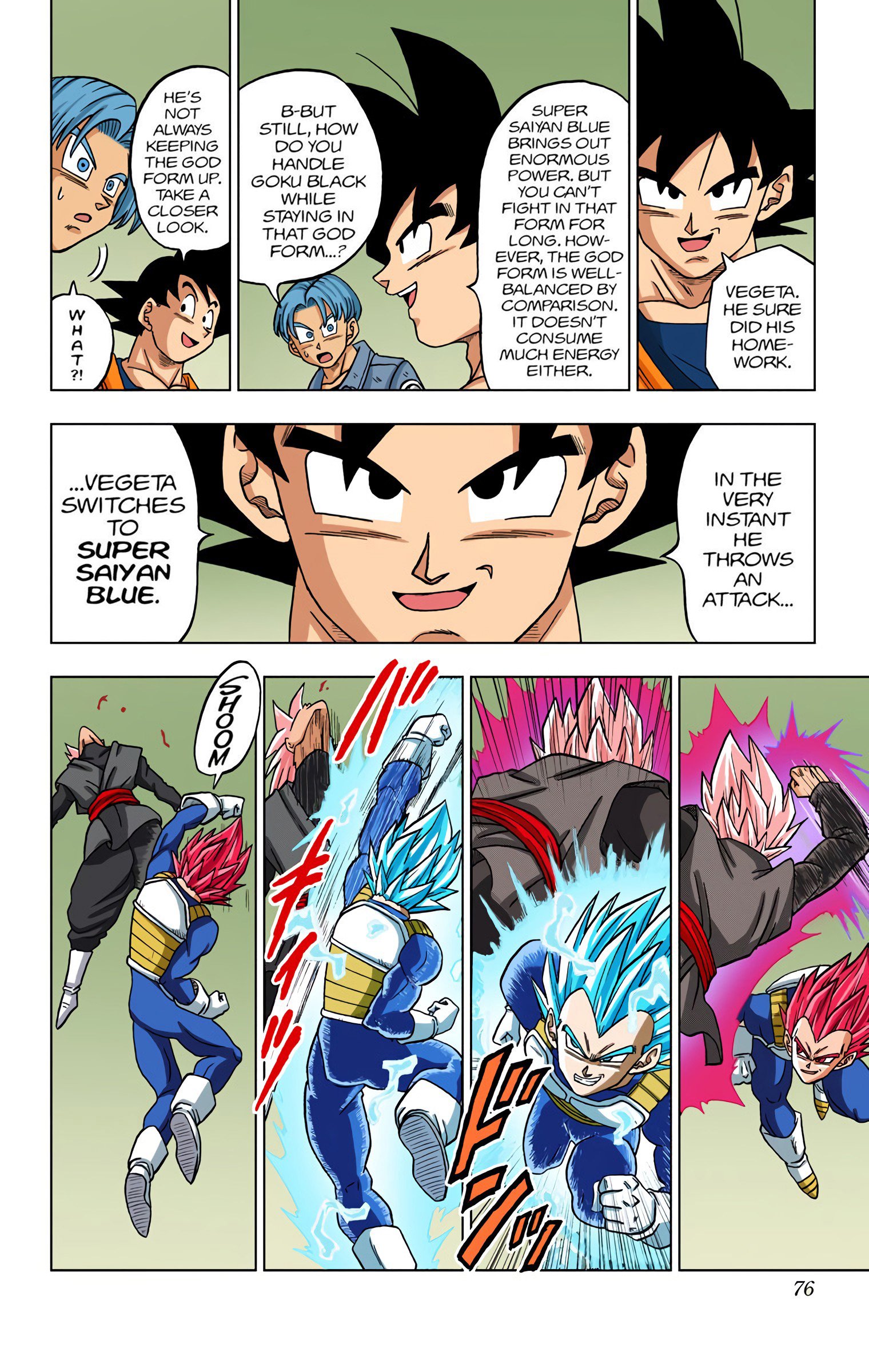 DBS Colored Manga