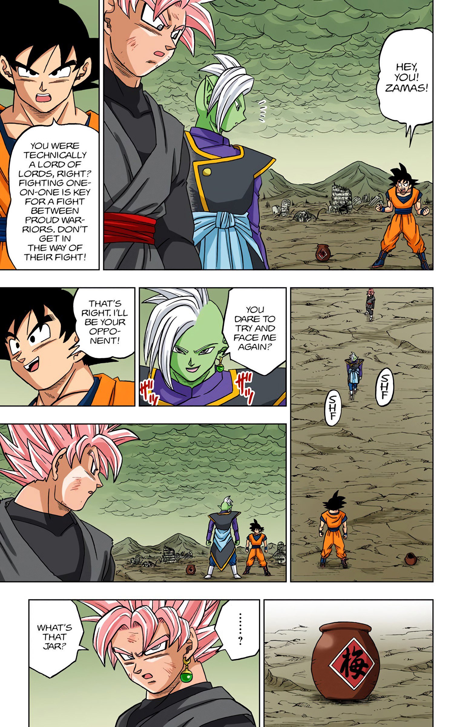 DBS Colored Manga