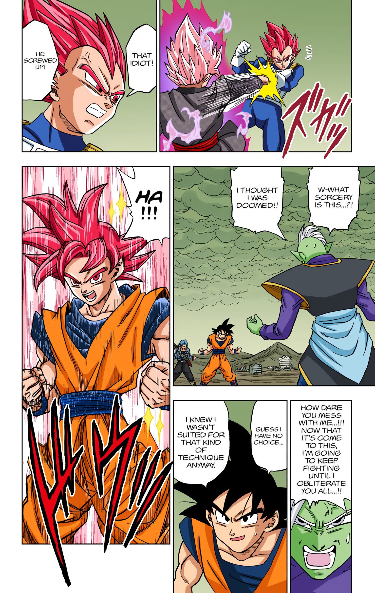 DBS Colored Manga