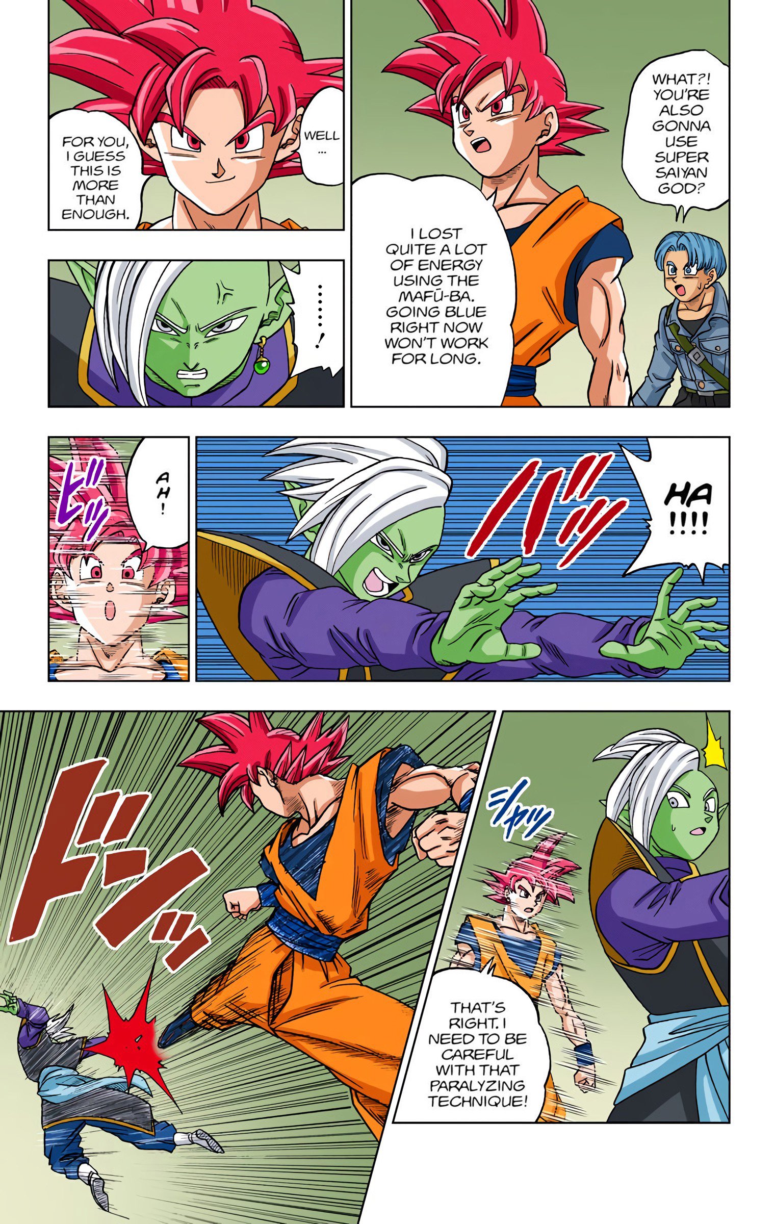 DBS Colored Manga