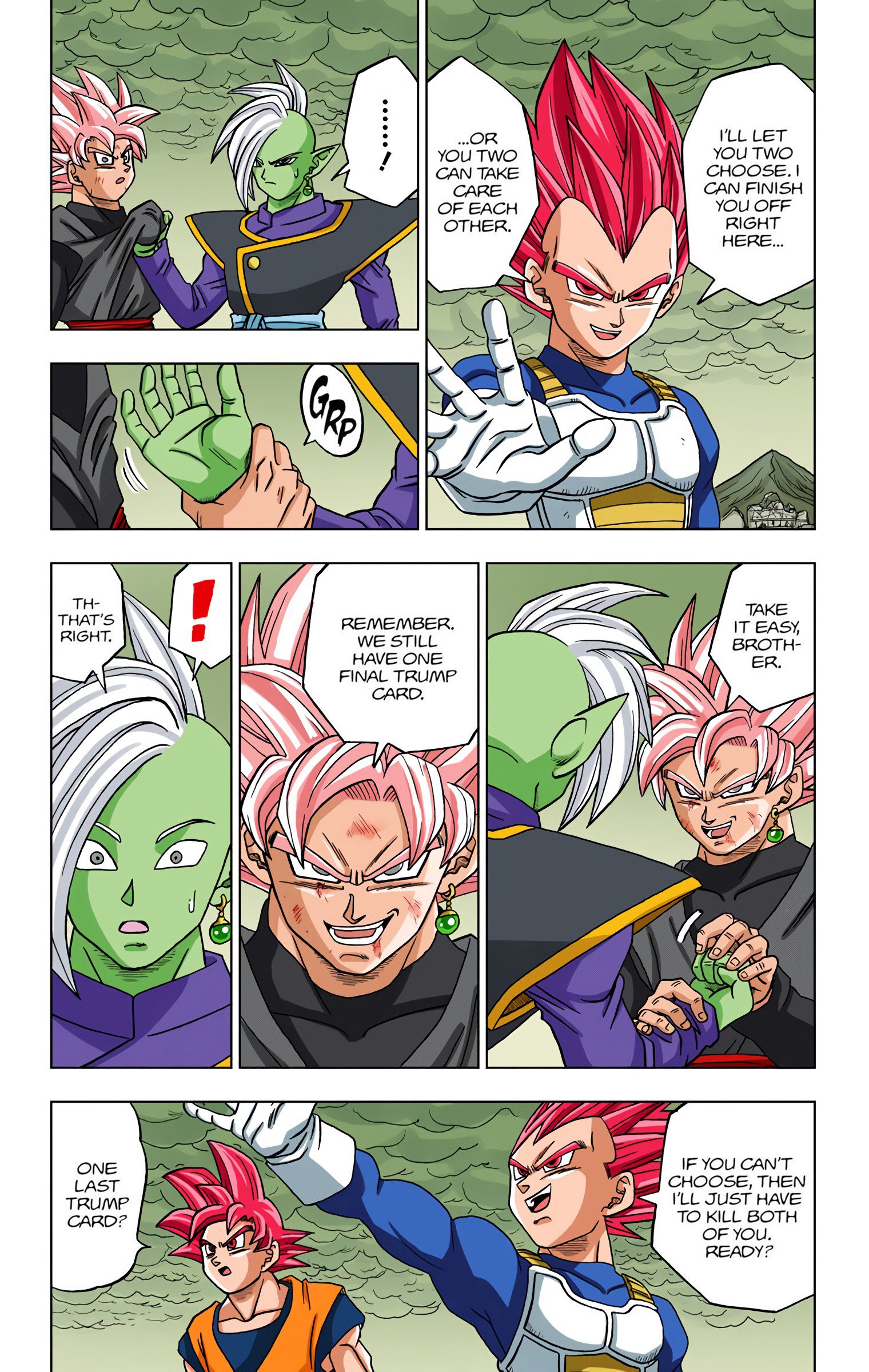 DBS Colored Manga