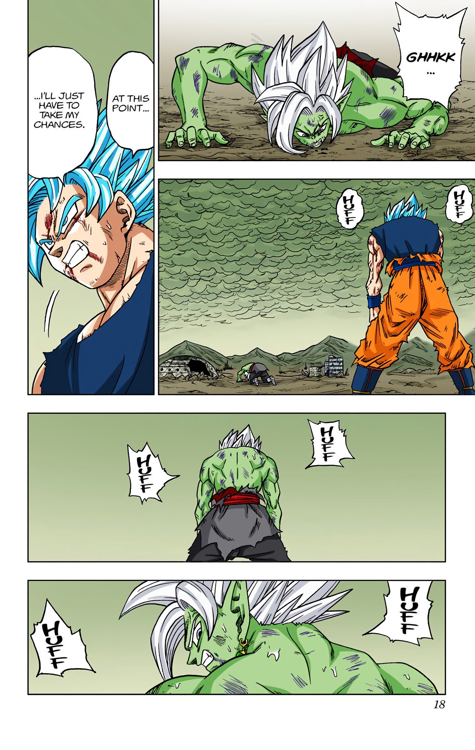 DBS Colored Manga