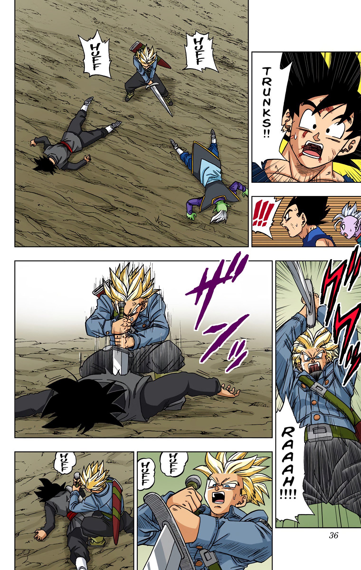 DBS Colored Manga