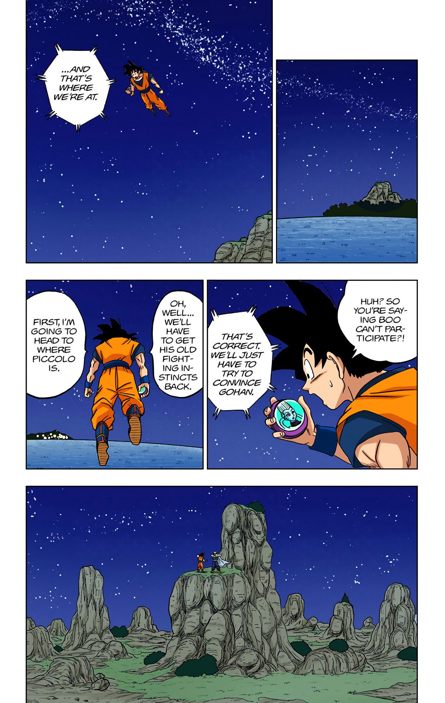 DBS Colored Manga