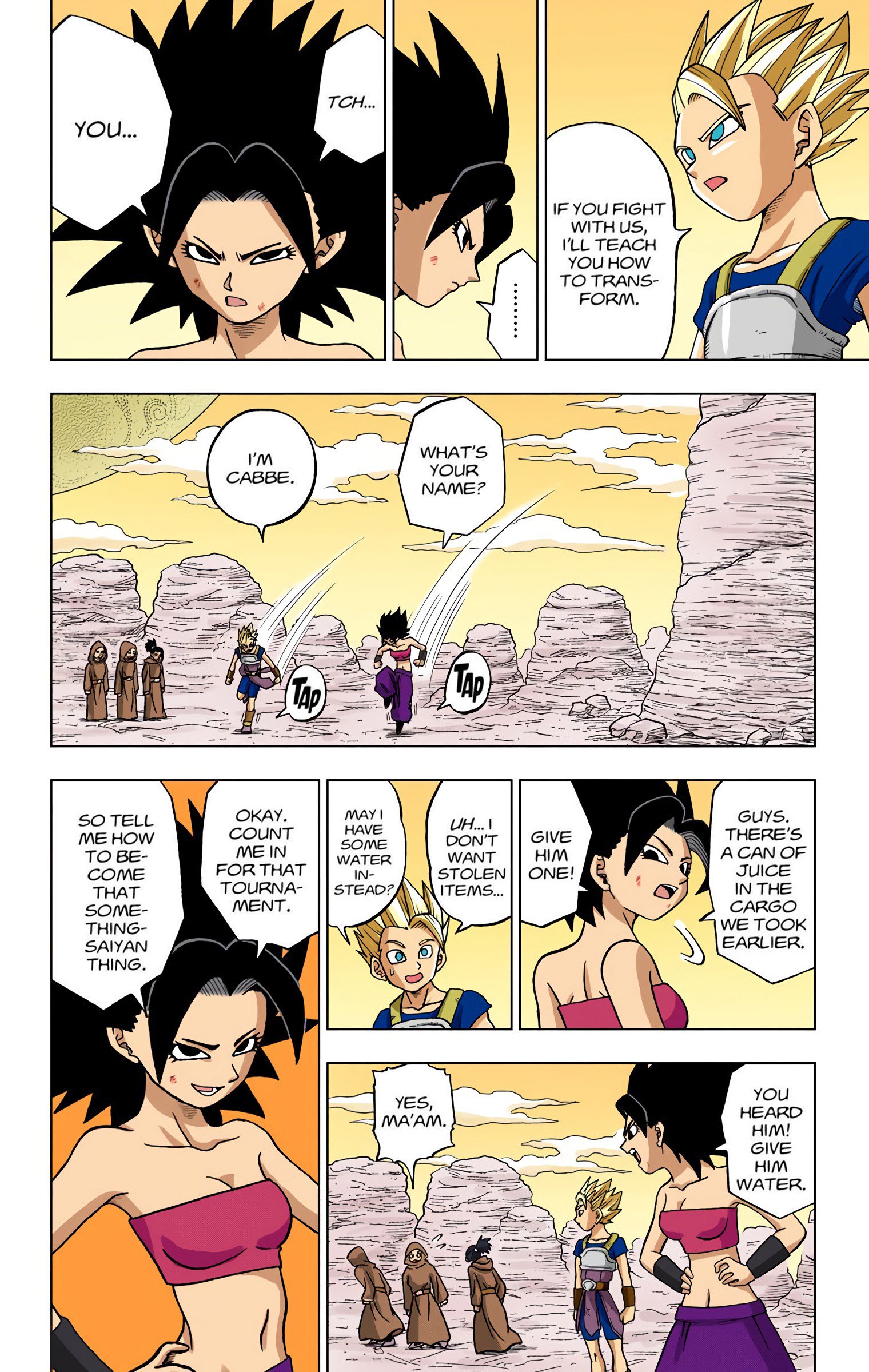 DBS Colored Manga