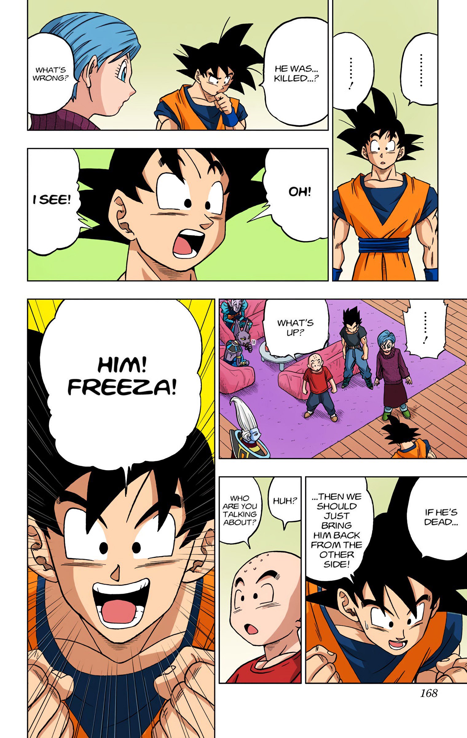 DBS Colored Manga