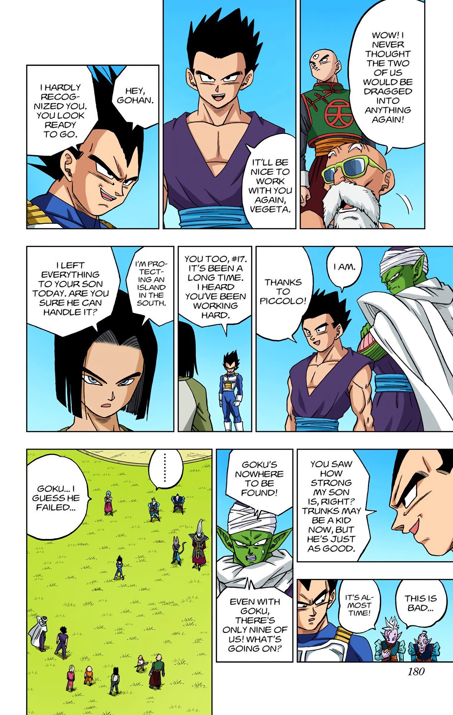 DBS Colored Manga