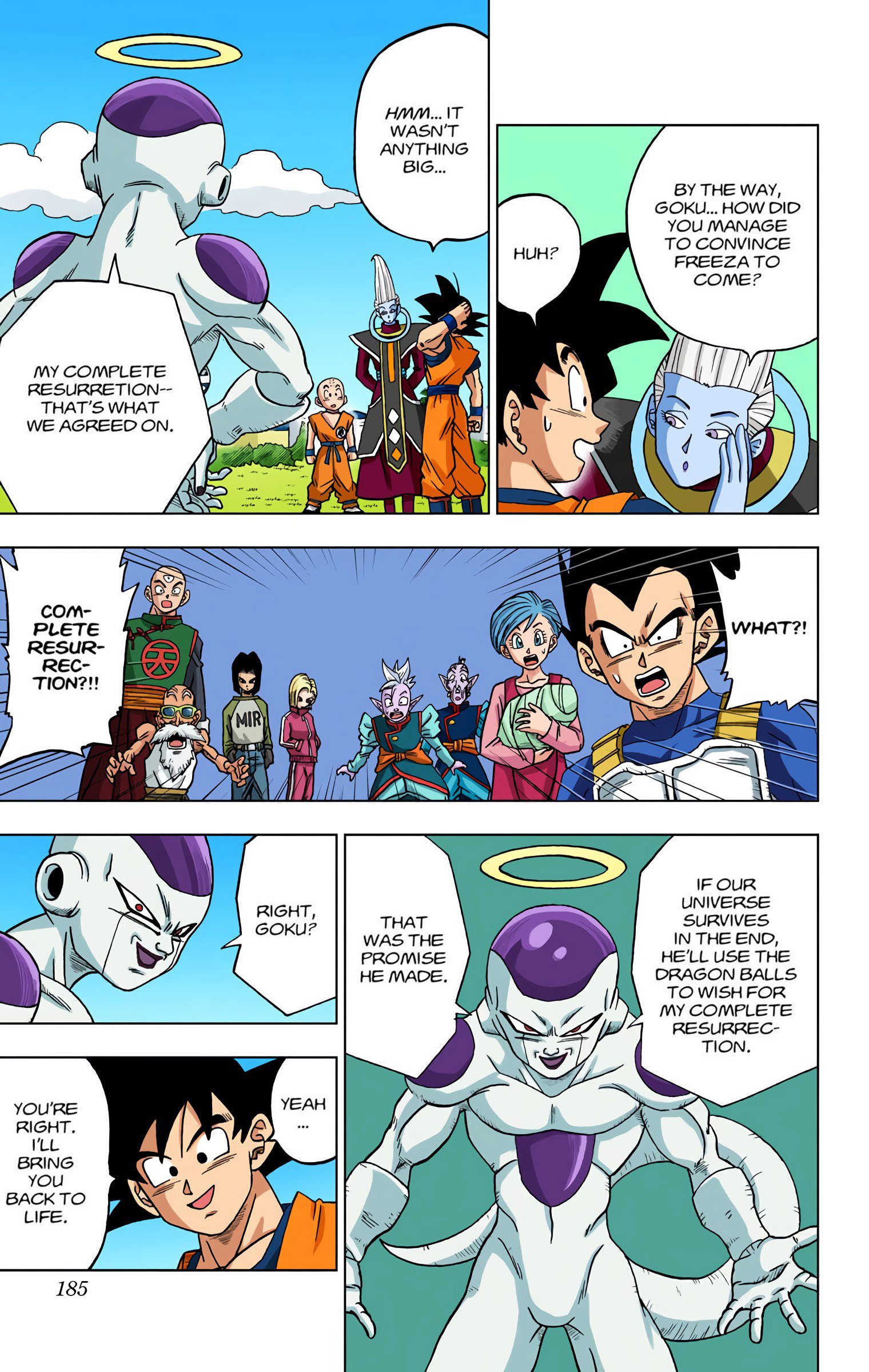 DBS Colored Manga