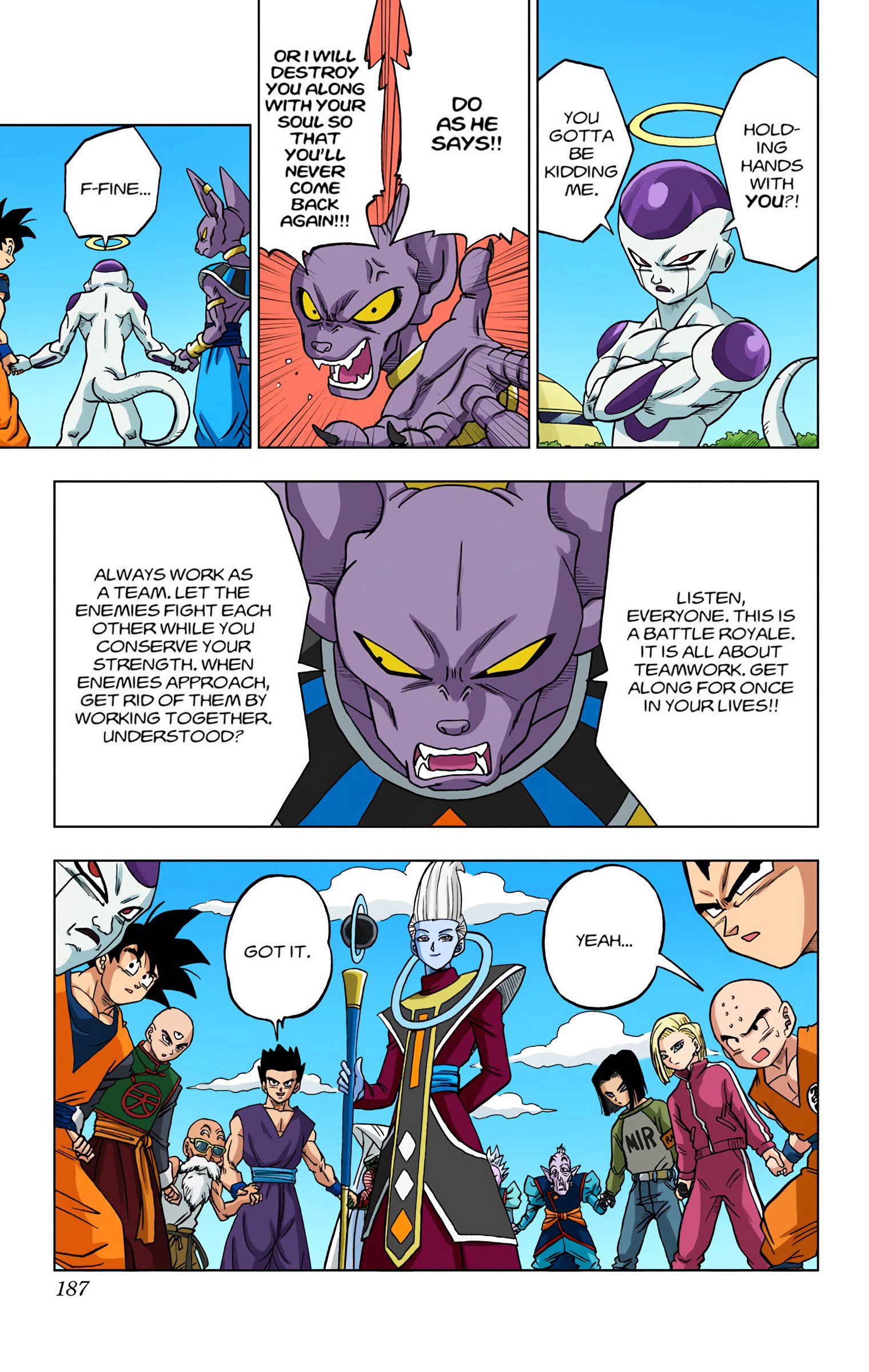 DBS Colored Manga