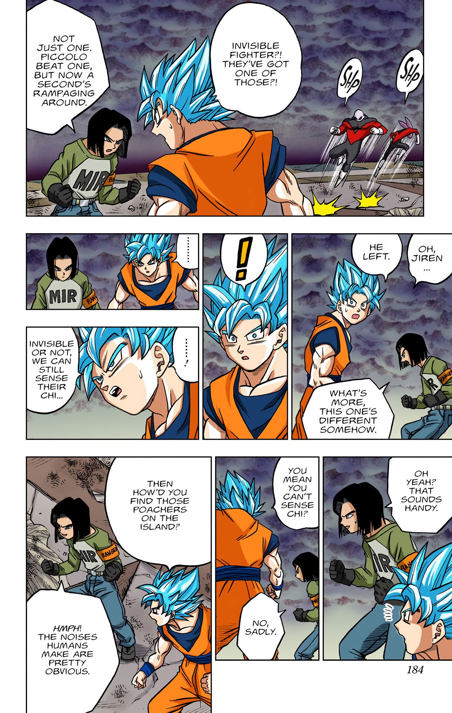 DBS Colored Manga