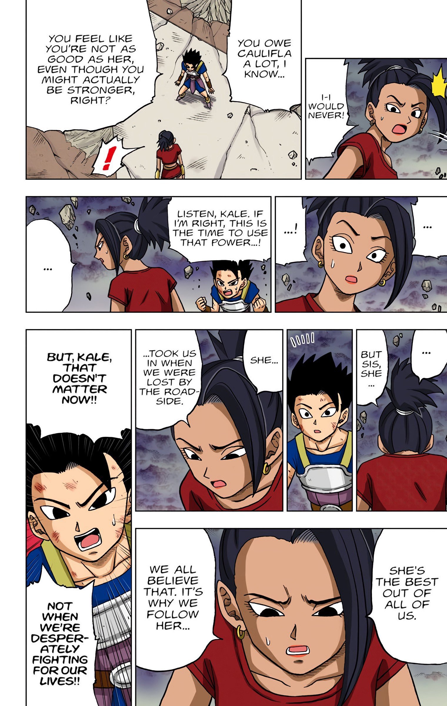 DBS Colored Manga