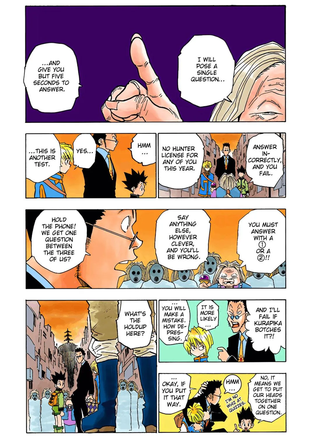Hunter x Hunter Colored Manga