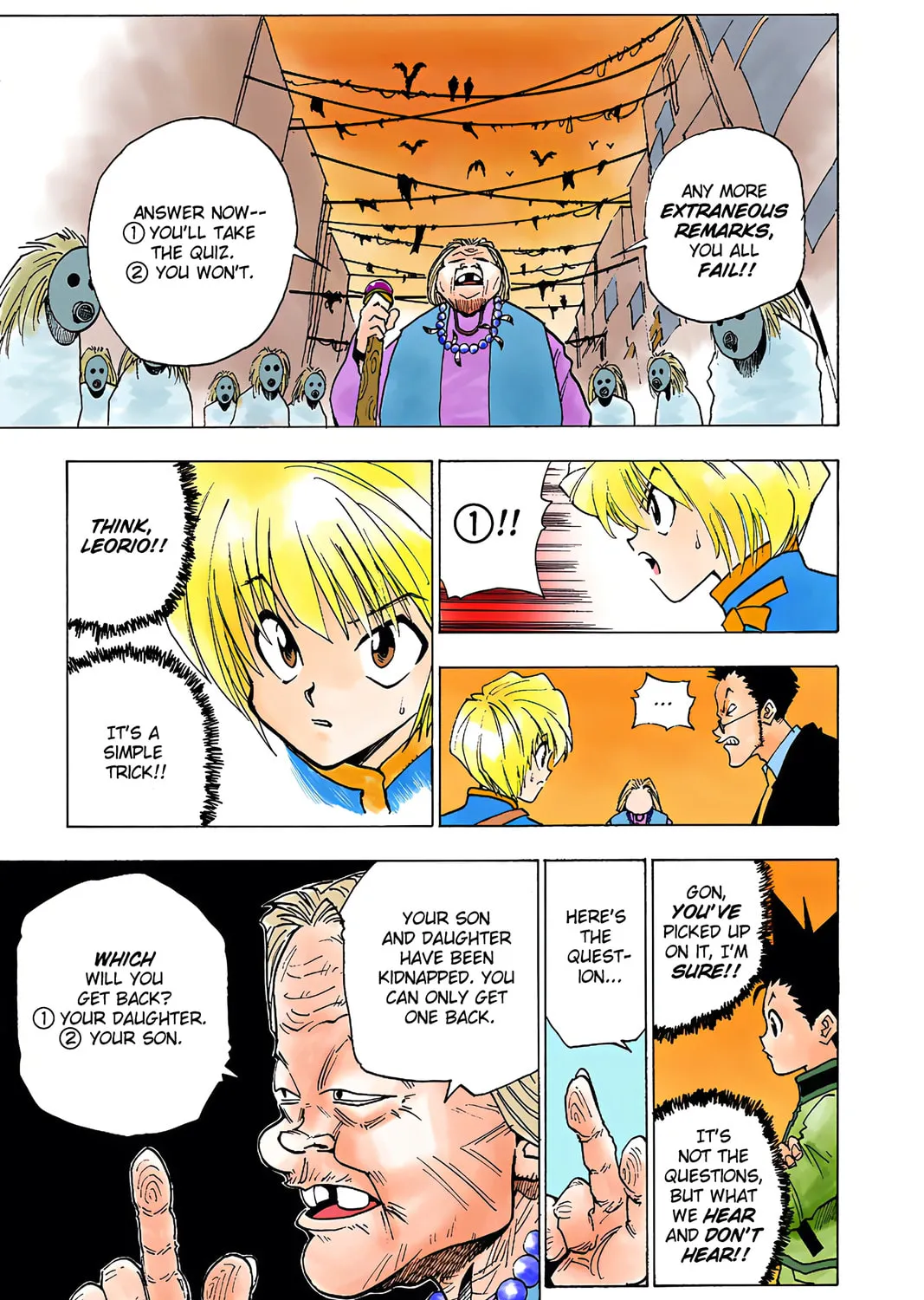 Hunter x Hunter Colored Manga