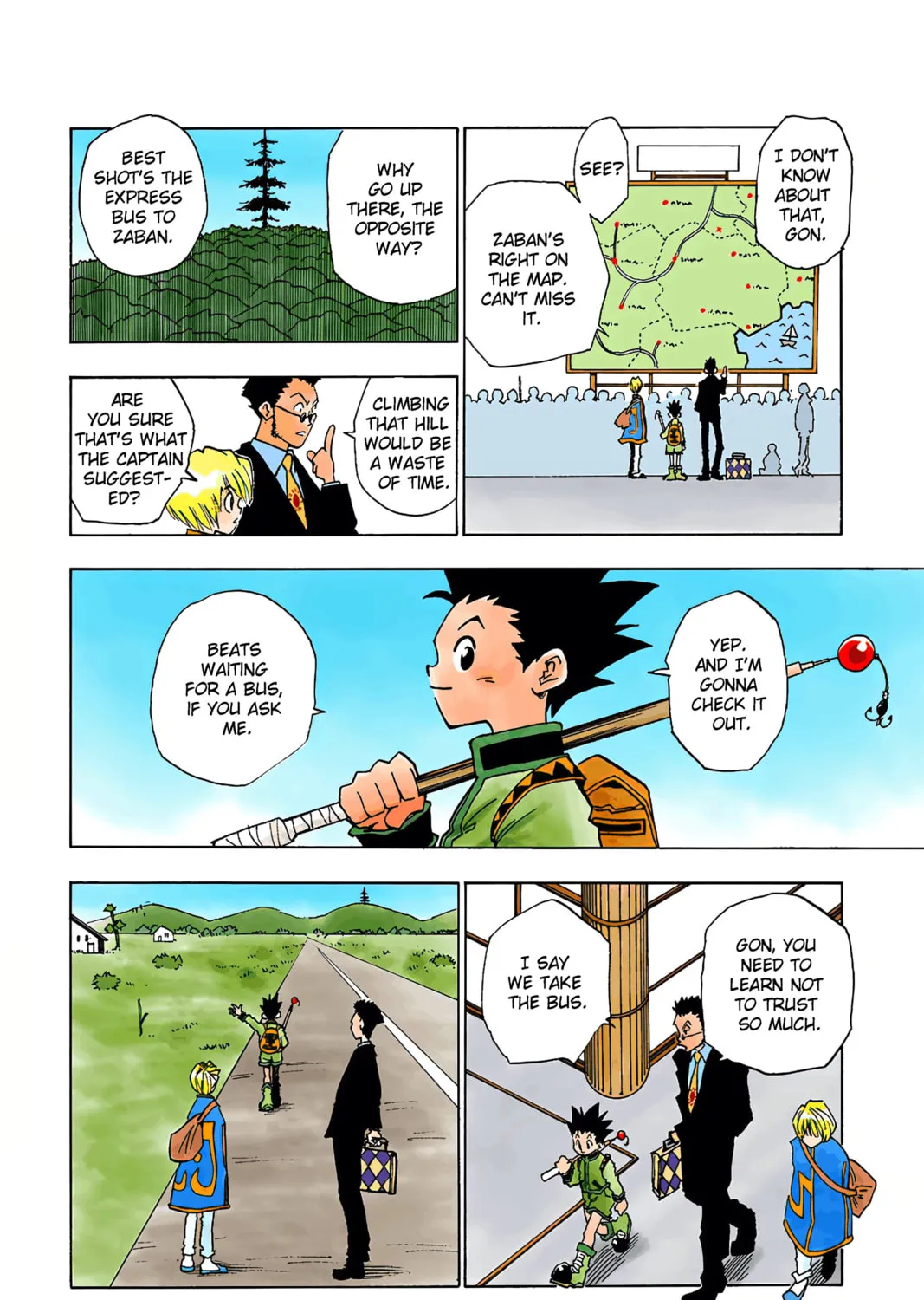 Hunter x Hunter Colored Manga