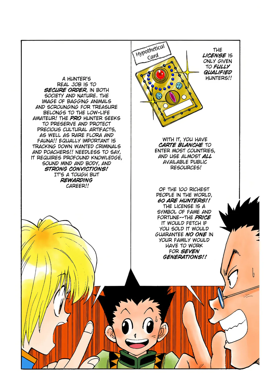 Hunter x Hunter Colored Manga