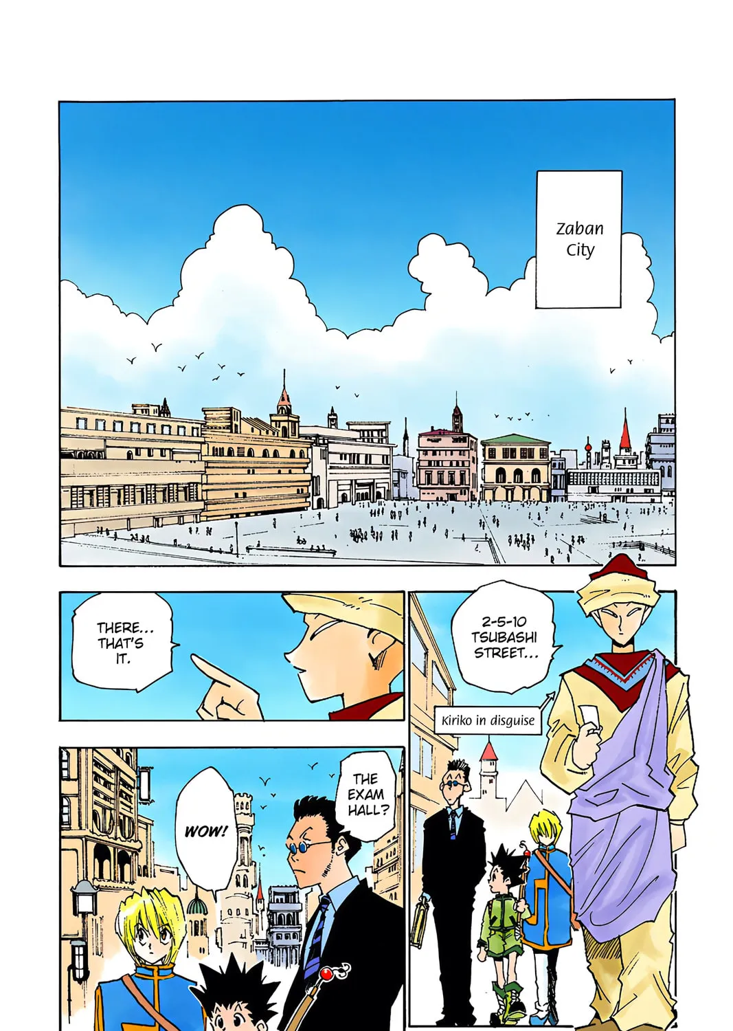 Hunter x Hunter Colored Manga