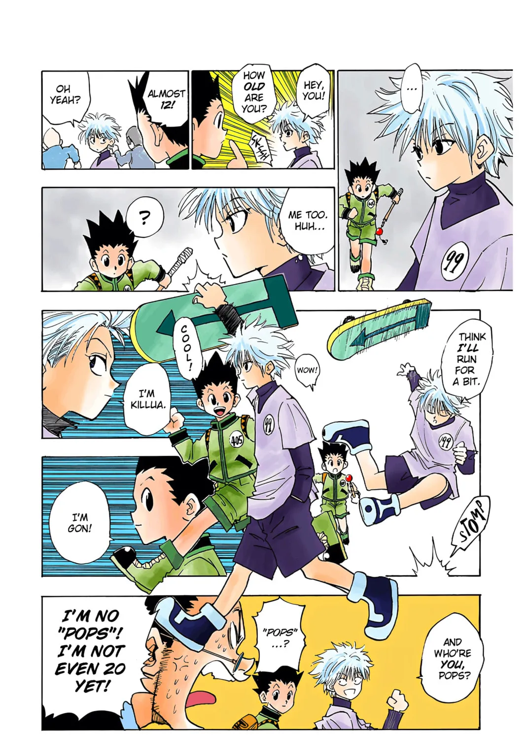 Hunter x Hunter Colored Manga