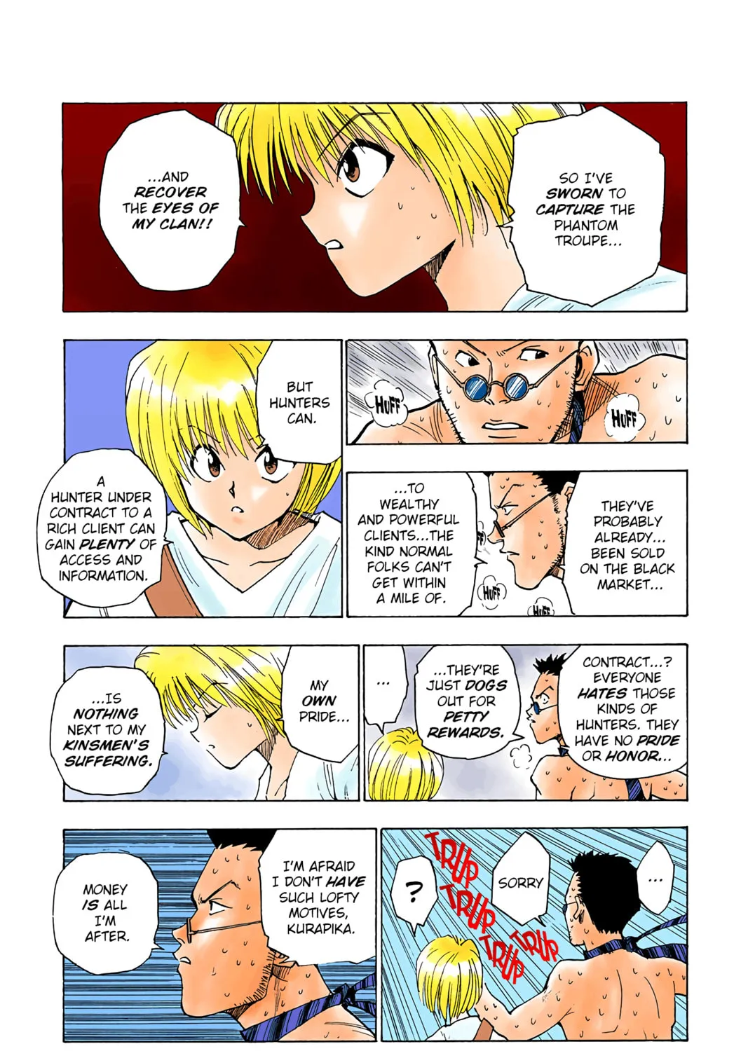 Hunter x Hunter Colored Manga