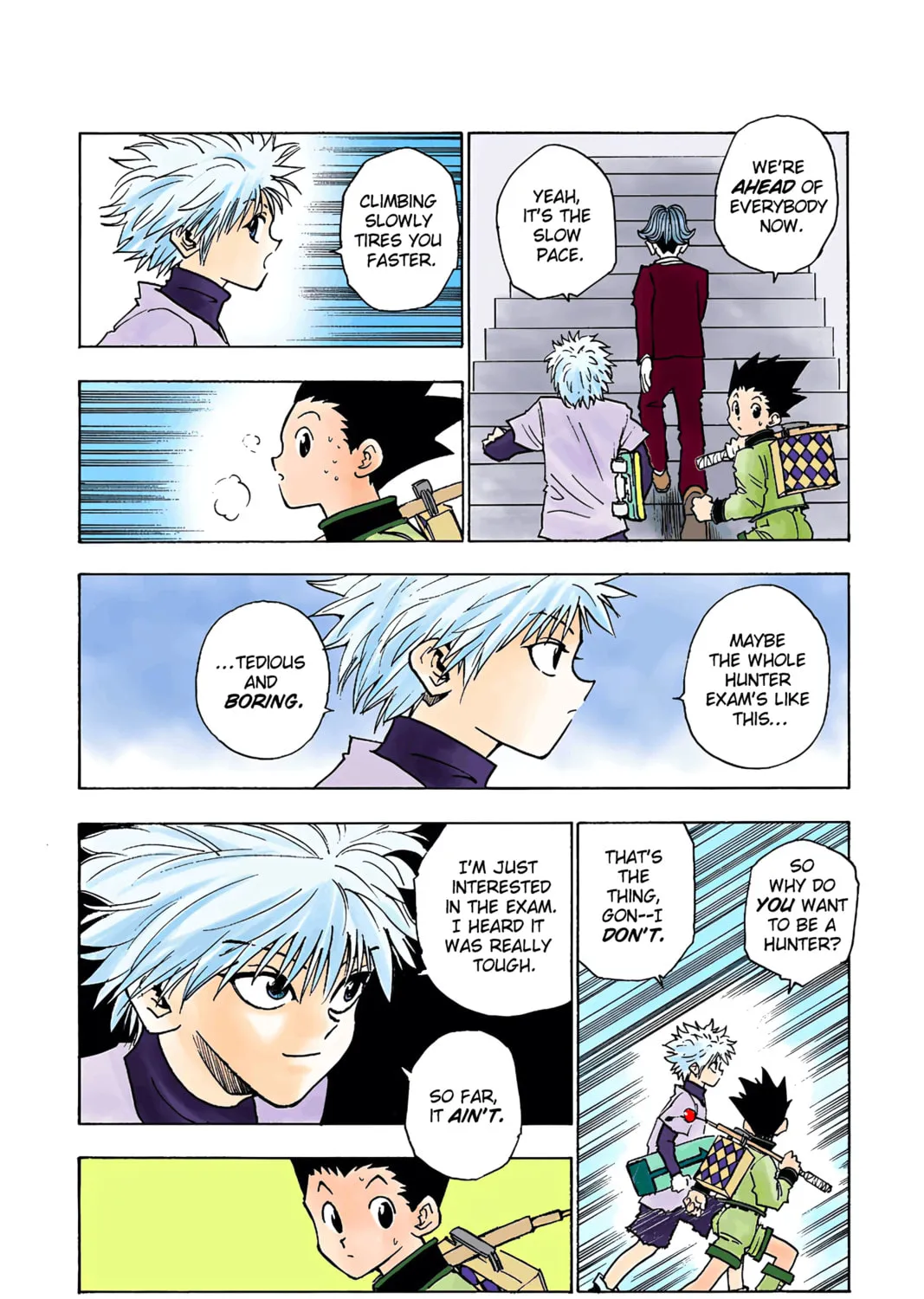 Hunter x Hunter Colored Manga