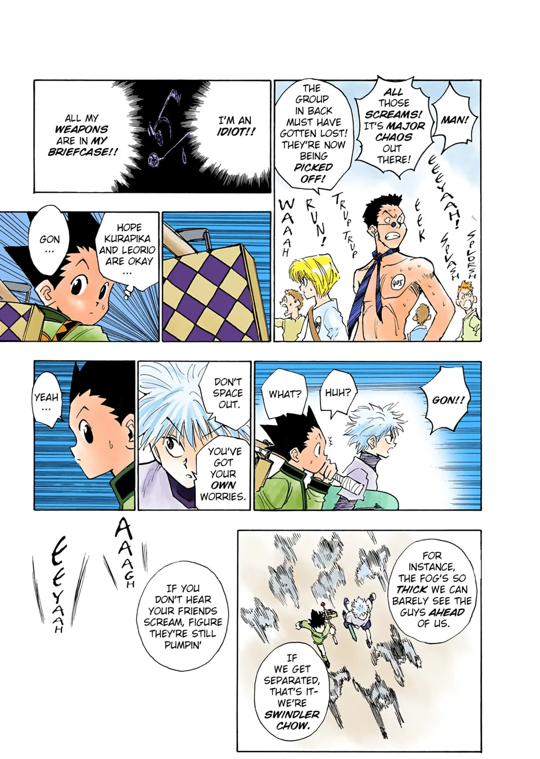 Hunter x Hunter Colored Manga