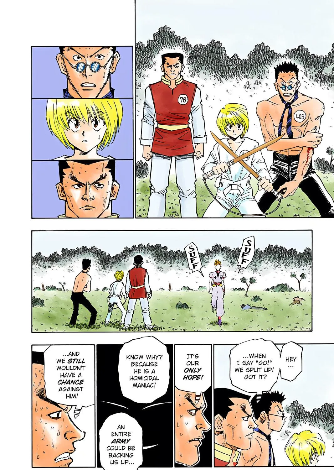 Hunter x Hunter Colored Manga