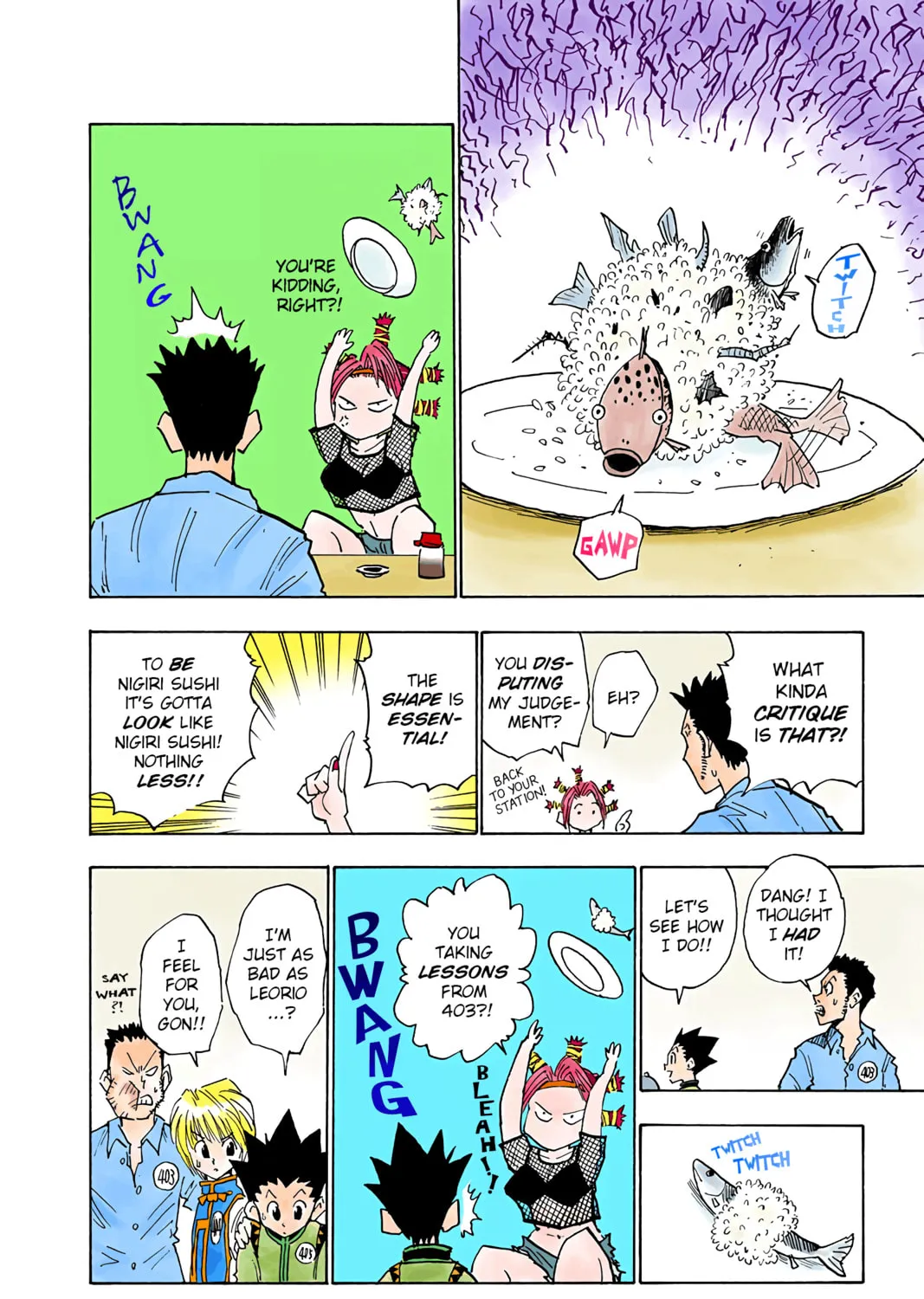 Hunter x Hunter Colored Manga