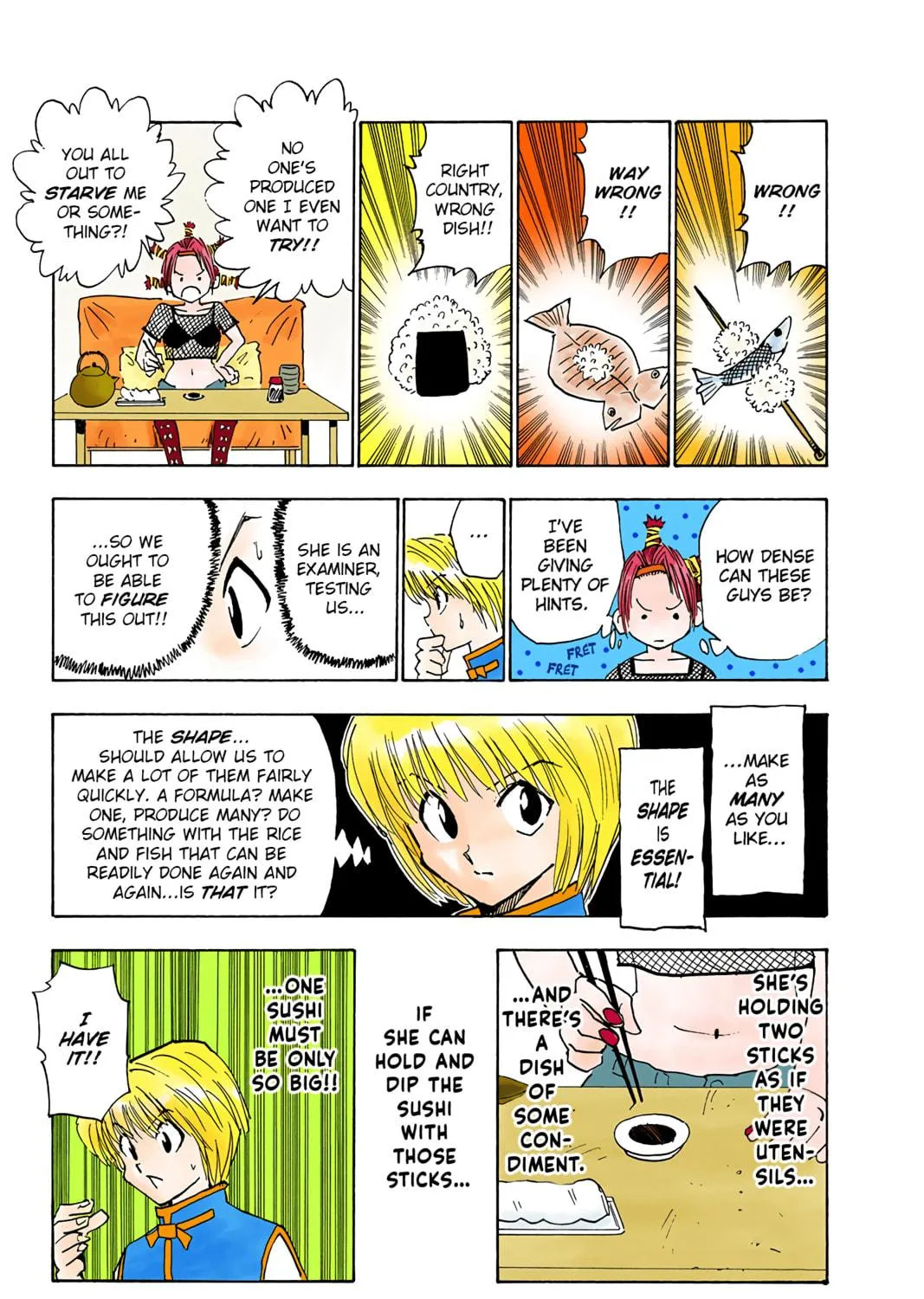 Hunter x Hunter Colored Manga