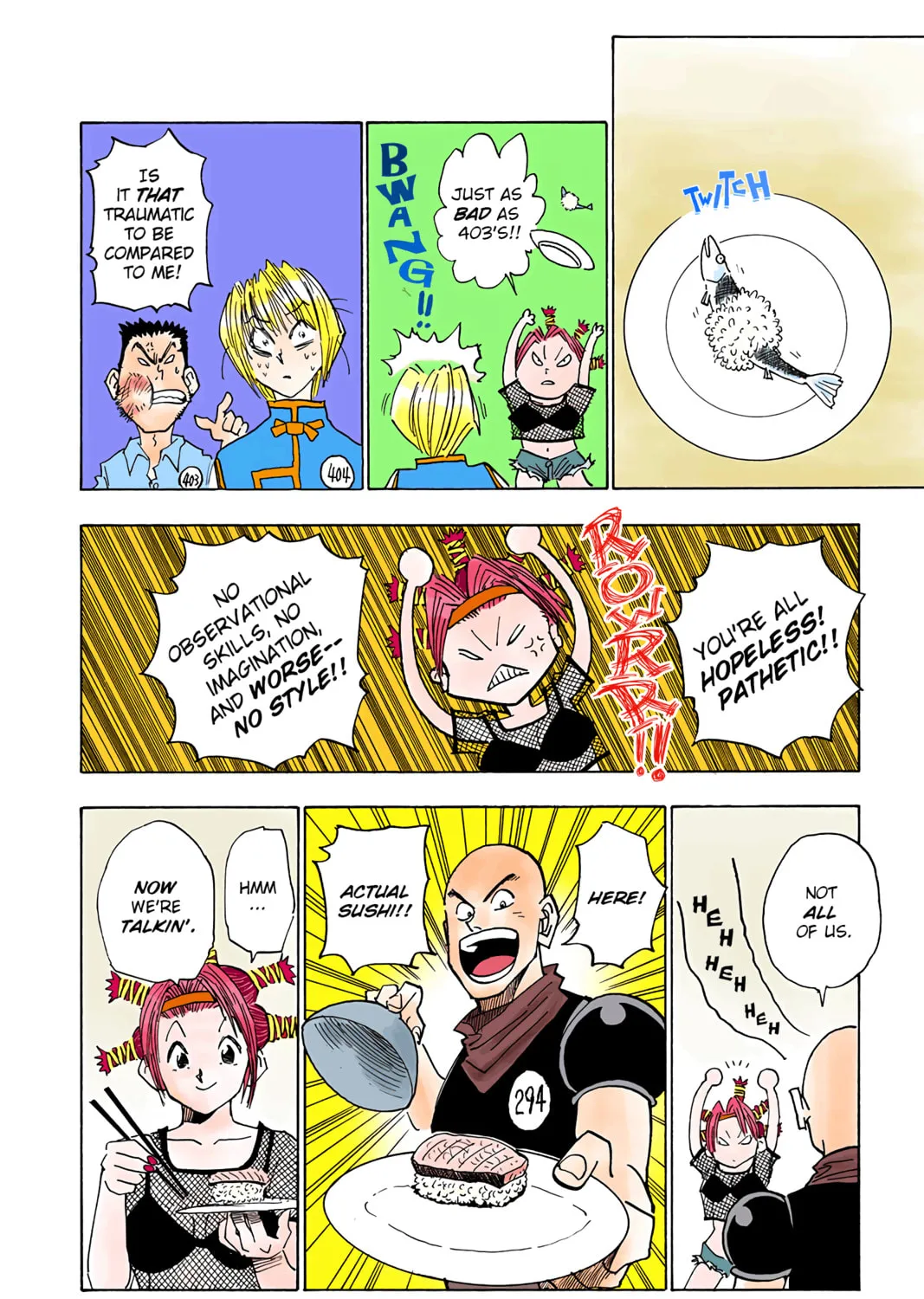 Hunter x Hunter Colored Manga