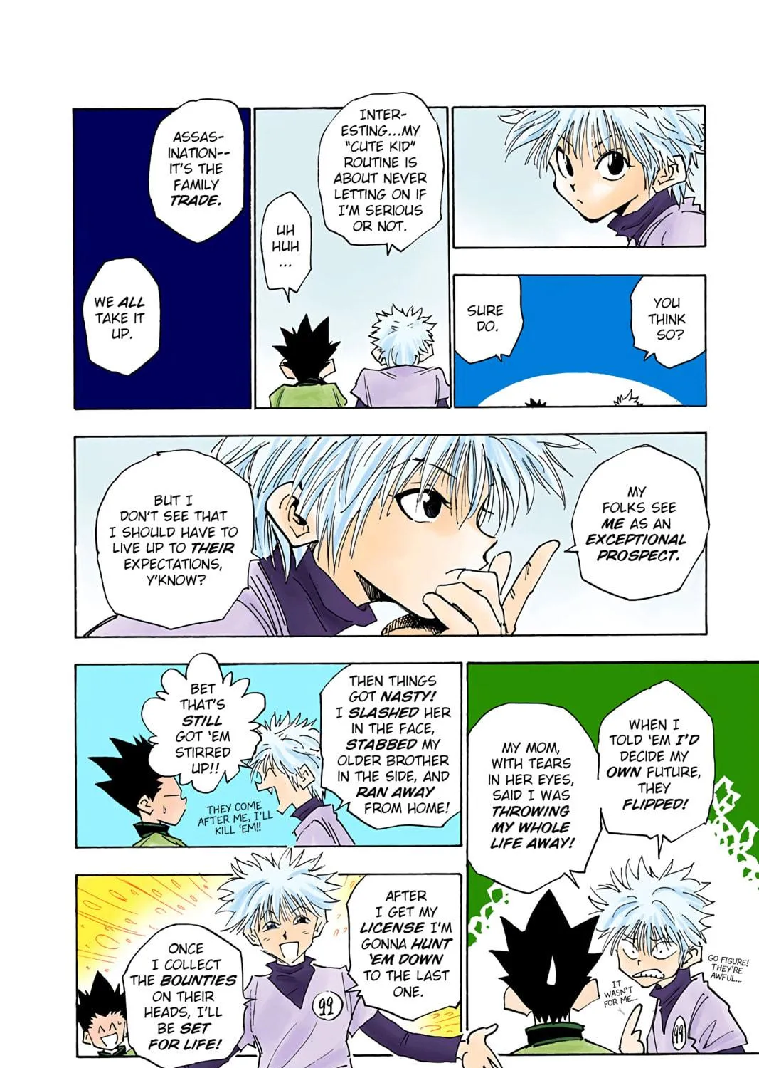 Hunter x Hunter Colored Manga