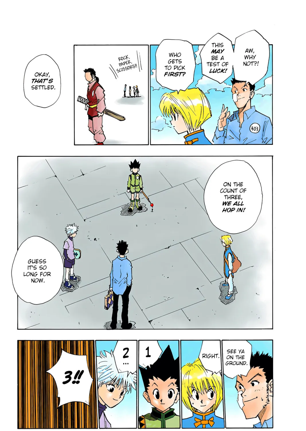 Hunter x Hunter Colored Manga