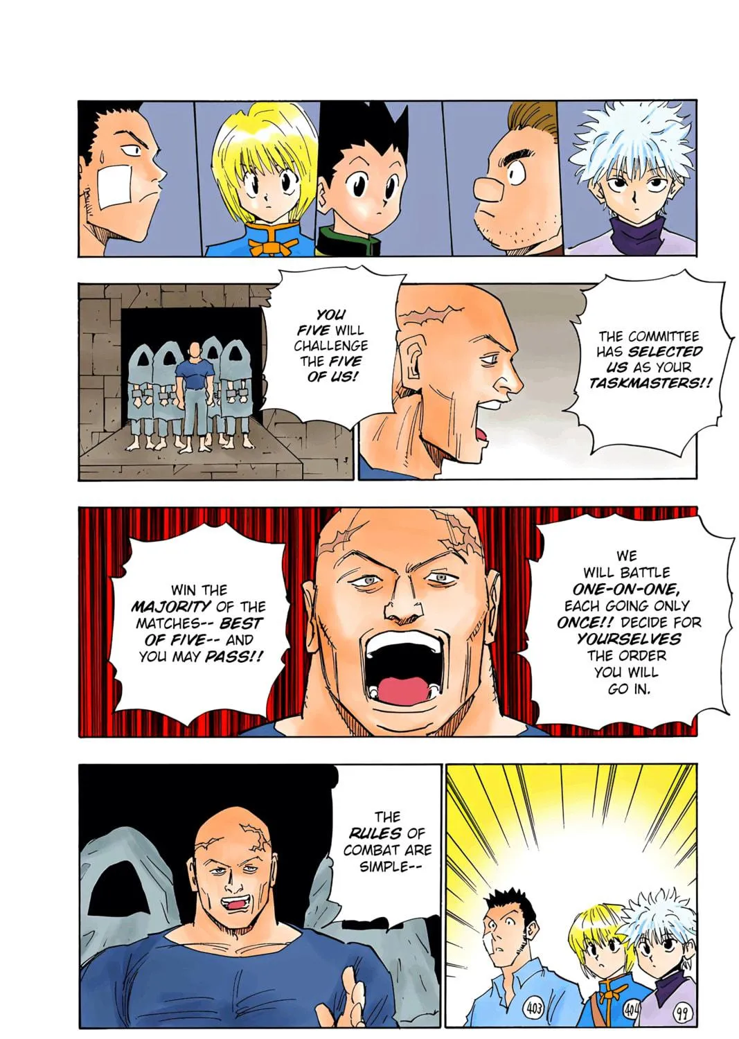 Hunter x Hunter Colored Manga