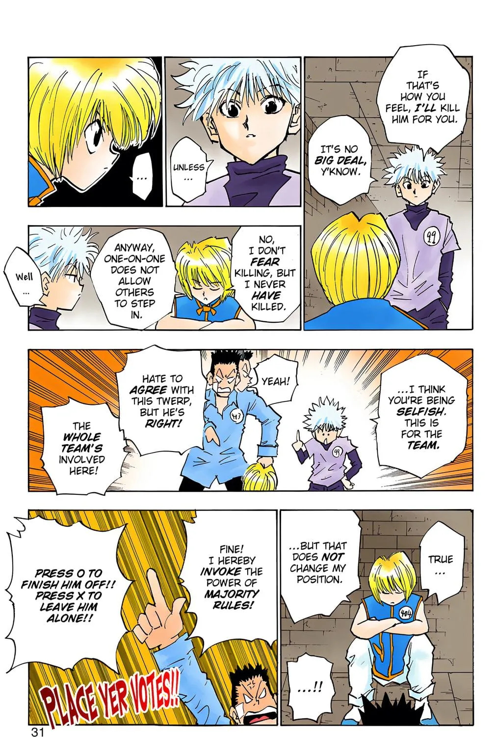 Hunter x Hunter Colored Manga