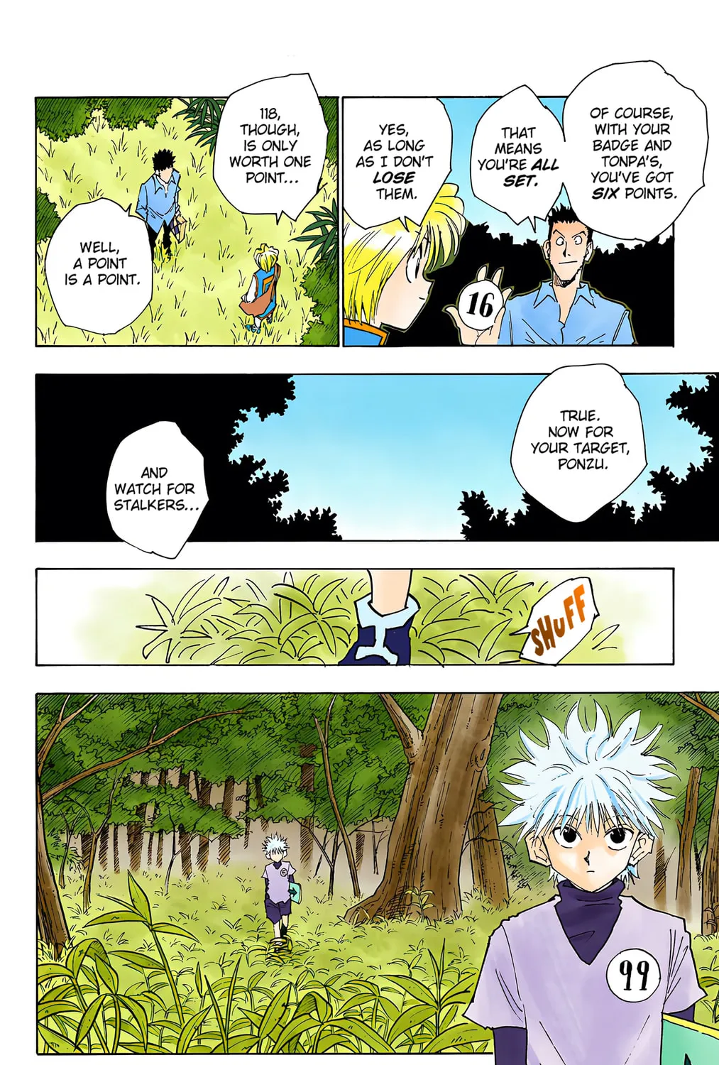 Hunter x Hunter Colored Manga