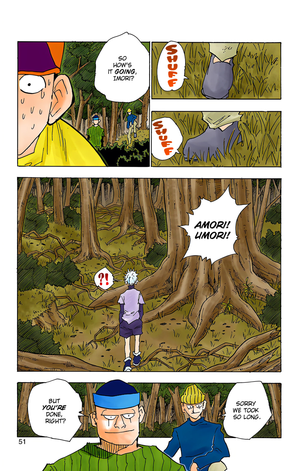 Hunter x Hunter Colored Manga