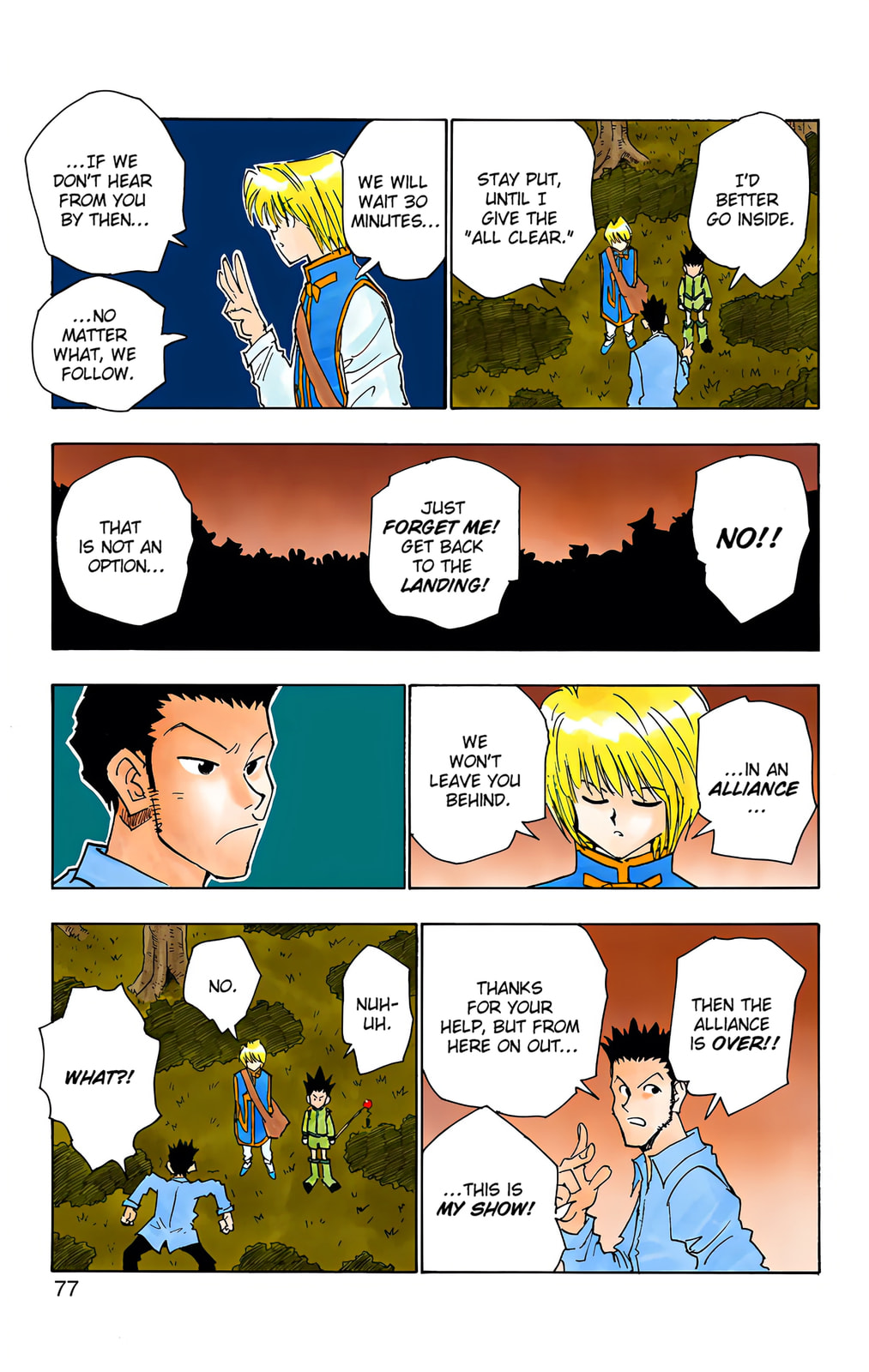 Hunter x Hunter Colored Manga