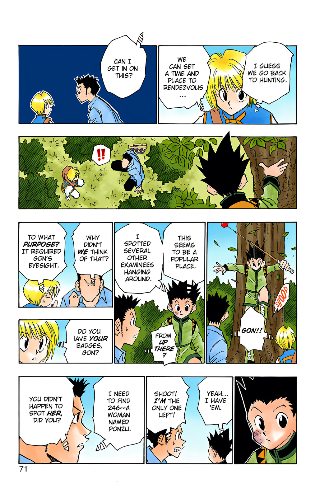 Hunter x Hunter Colored Manga