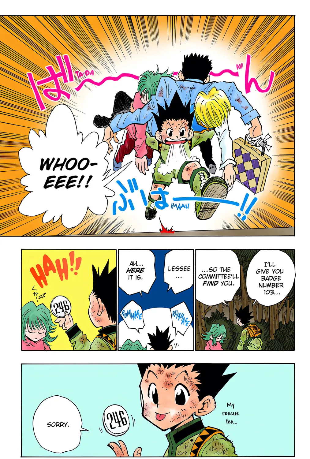 Hunter x Hunter Colored Manga