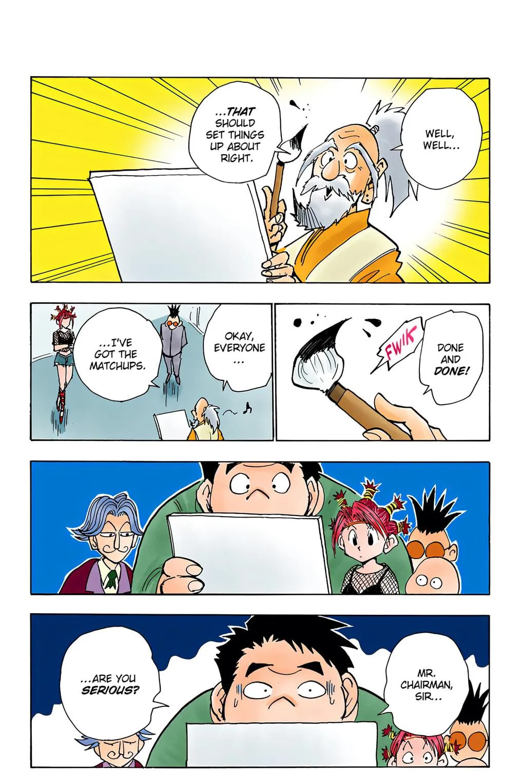 Hunter x Hunter Colored Manga