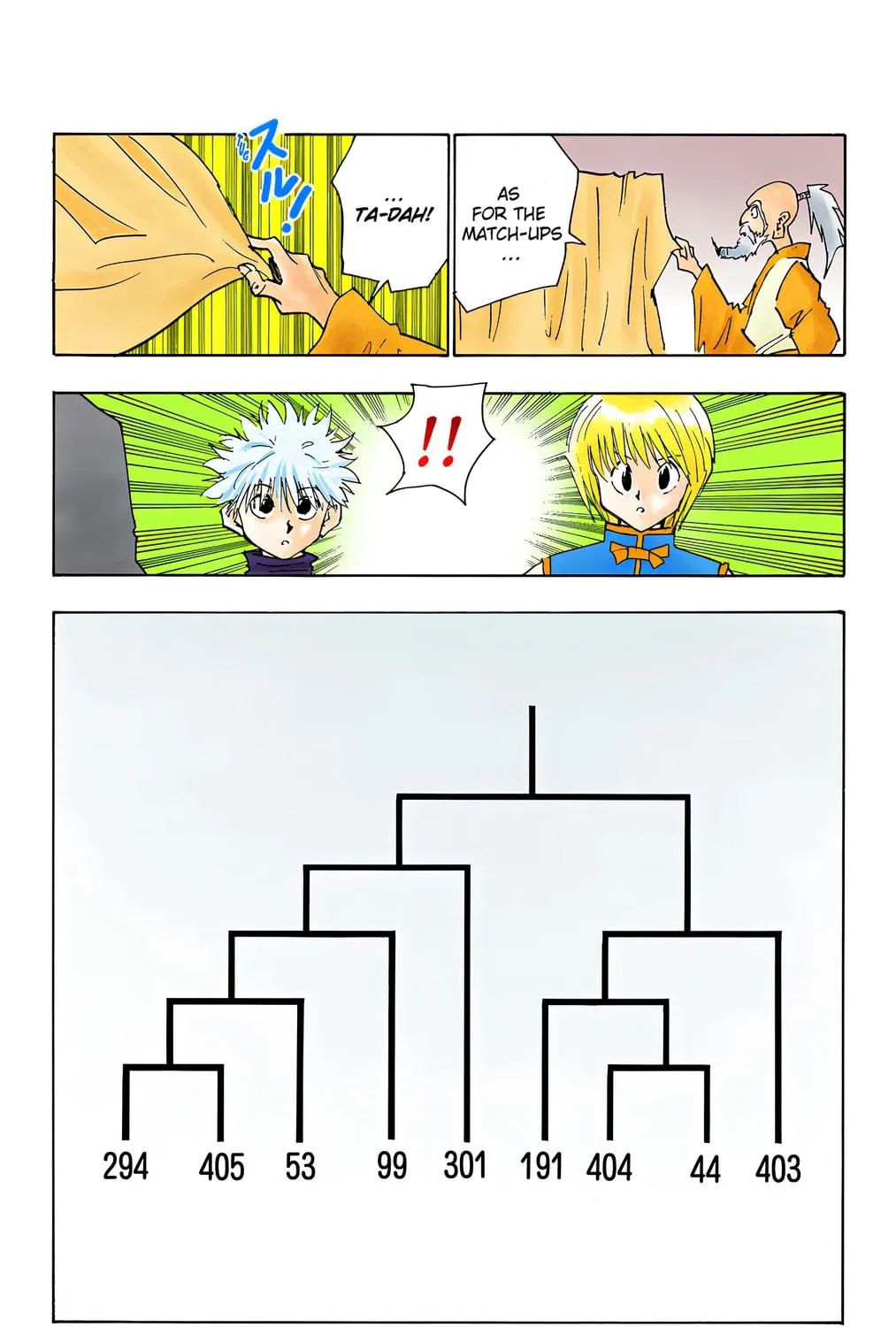 Hunter x Hunter Colored Manga