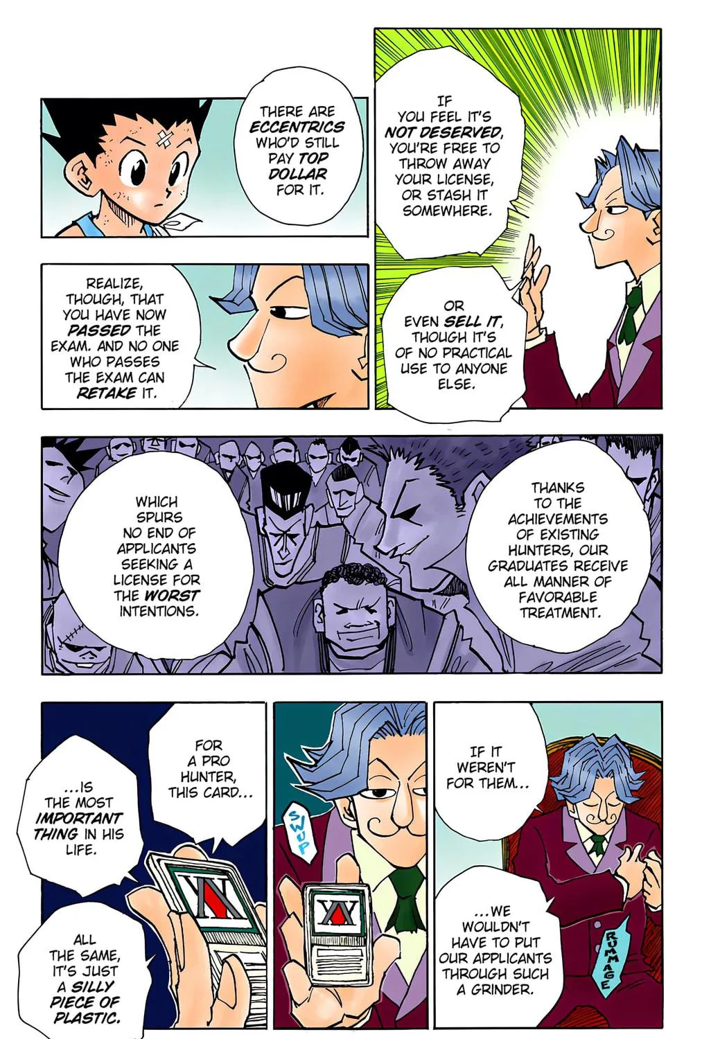 Hunter x Hunter Colored Manga